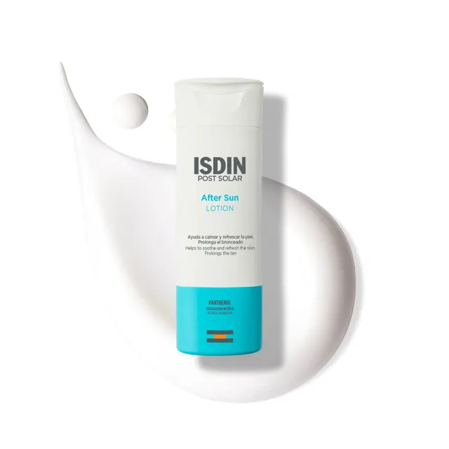 isdin-after-sun-lotion-200-ml-loci-n-post-solar-calmante-y-refrescante-con-mento image 1
