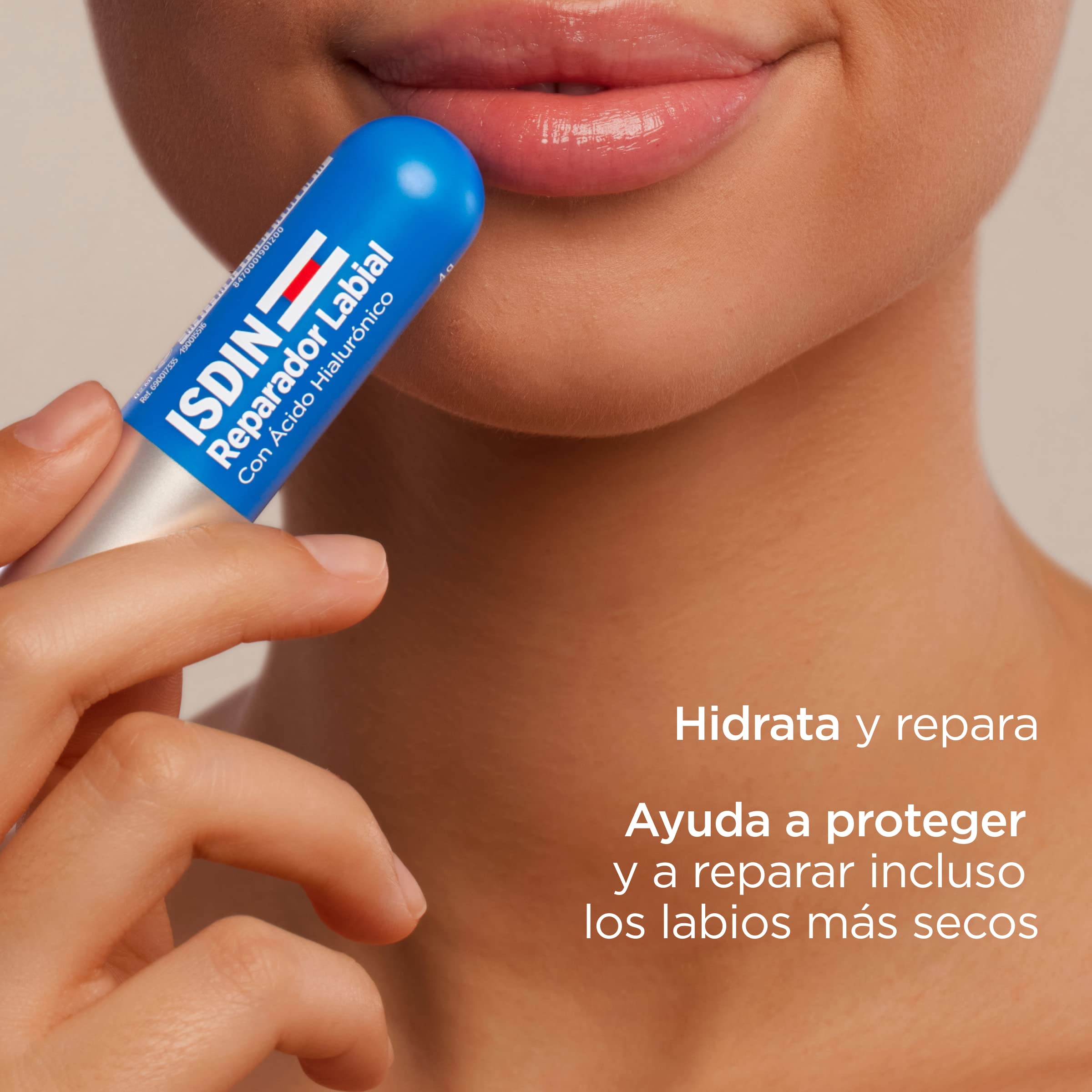 isdin-reparador-labial-stick-con-cido-hialur-nico-4-g-protege-y-repara-labios-na image 3