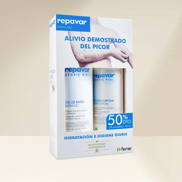 repavar-atopic-piel-pack-ahorro-gel-de-ba-o-loci-n-reparadora-y-alivia-picor image 1