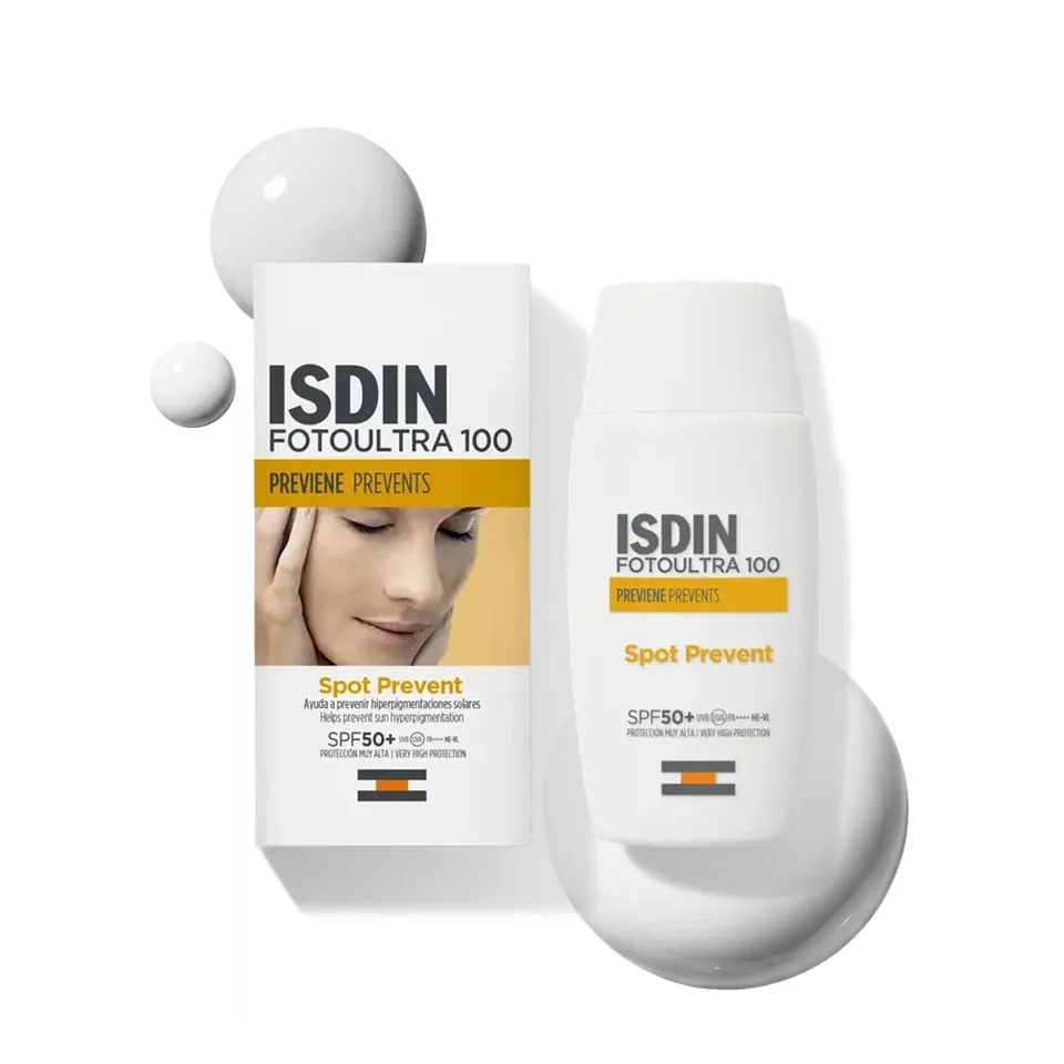 isdin-fotoultra-100-spot-prevent-spf-50-protector-solar-facial-50-ml image 1