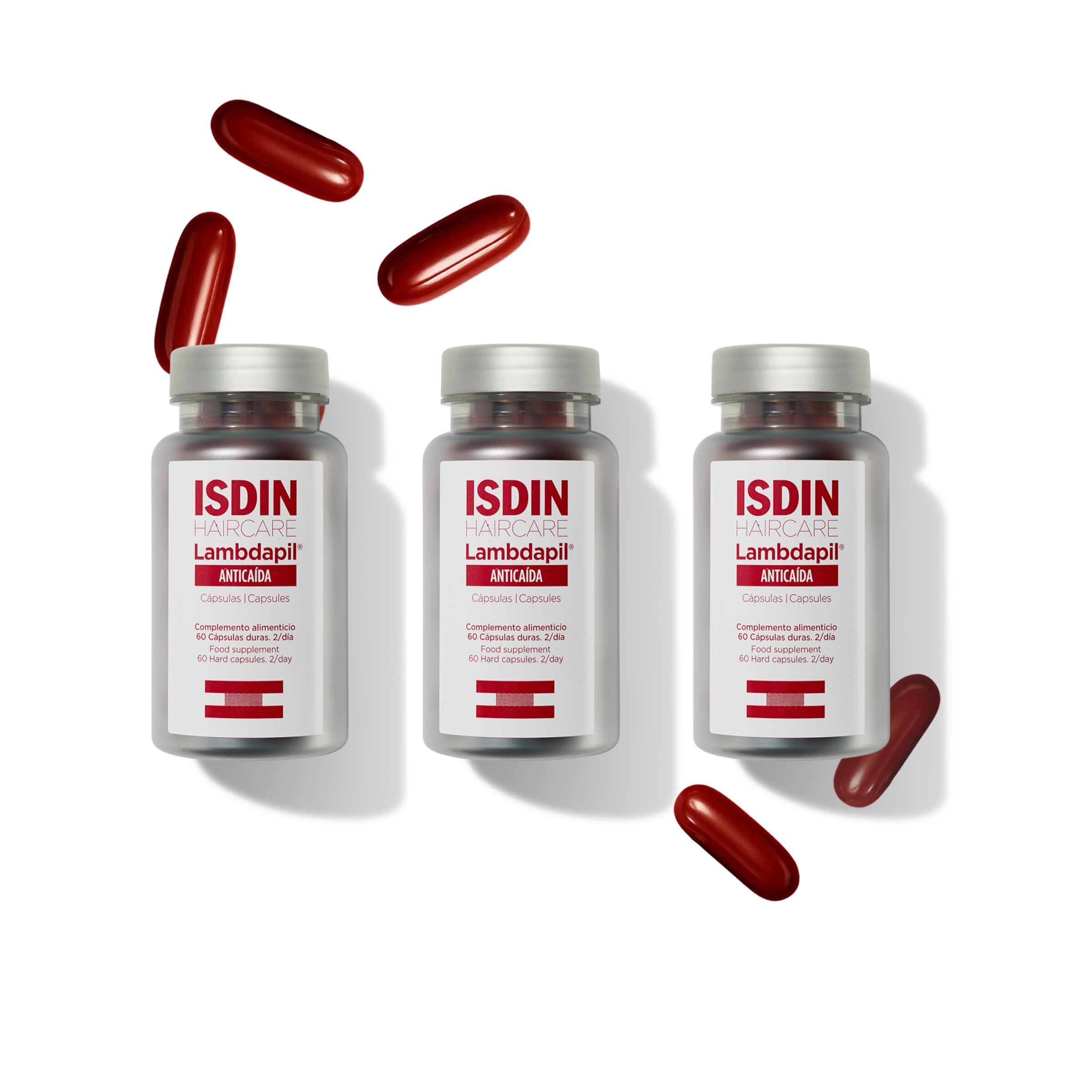 isdin-lambdapil-180-c-psulas-antica-da-del-cabello-3-meses-con-vitaminas-mineral image 1
