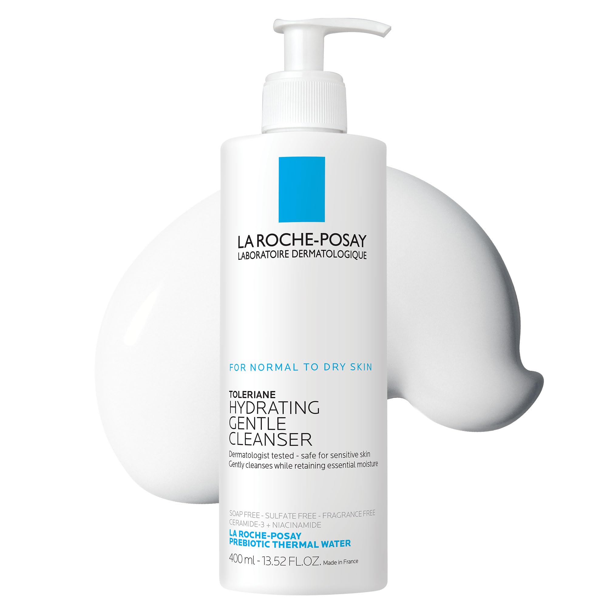 la-roche-posay-toleriane-crema-limpiadora-facial-400-ml-para-piel-muy-sensible-y image 1