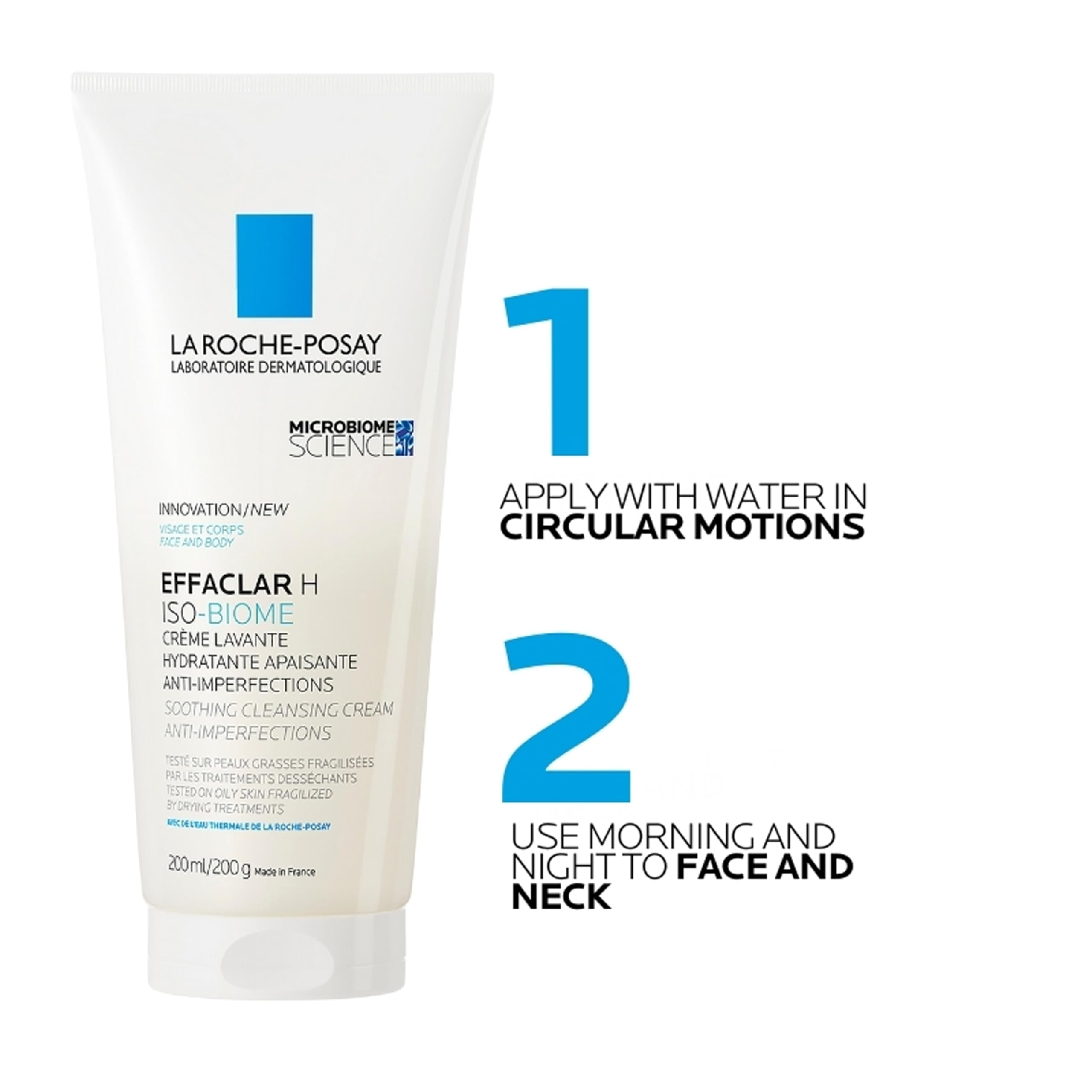 la-roche-posay-effaclar-h-crema-limpiadora-200-ml-para-piel-grasa-con-acn-y-desh image 4