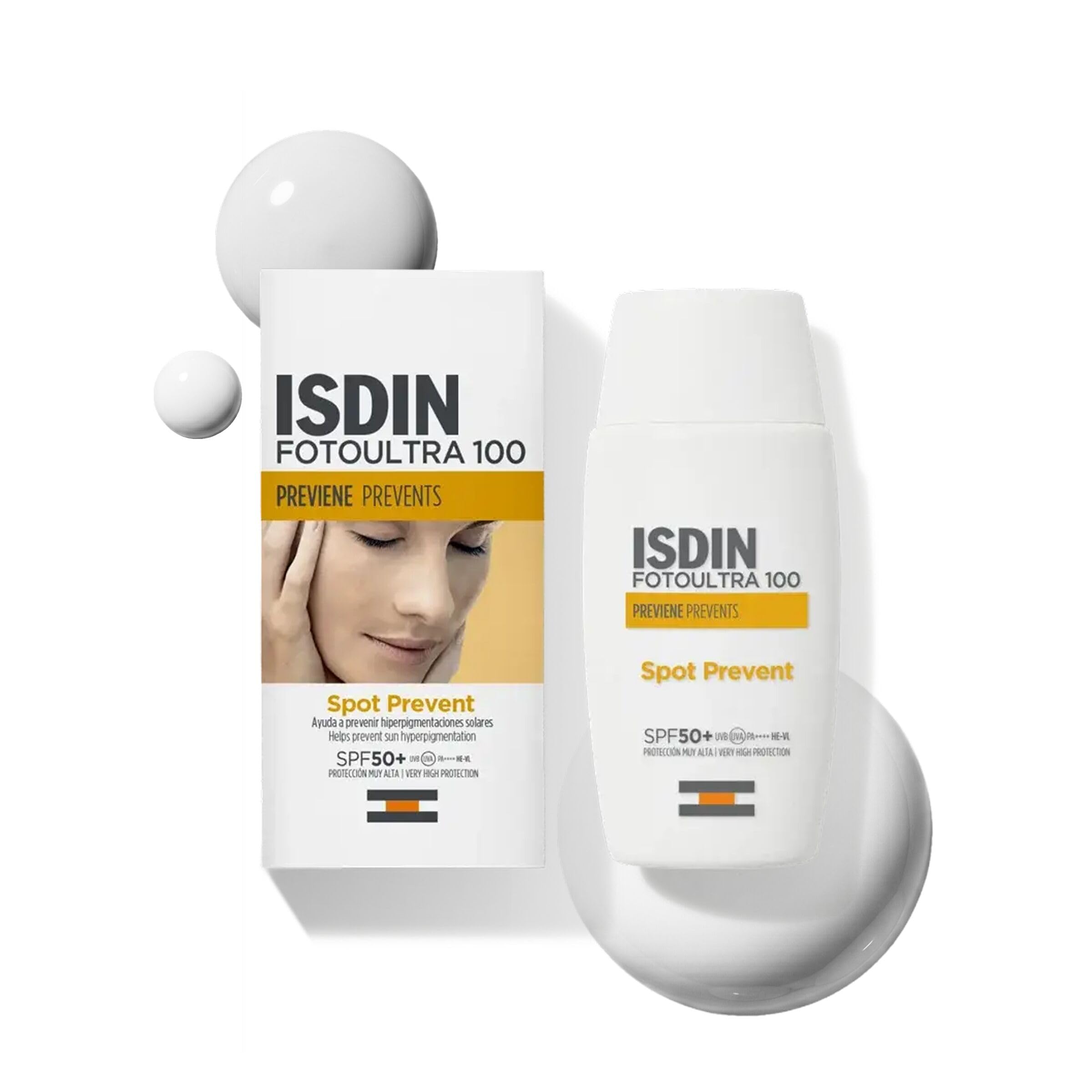 isdin-fotoultra-100-spot-prevent-spf-50-protector-solar-facial-50-ml image 1