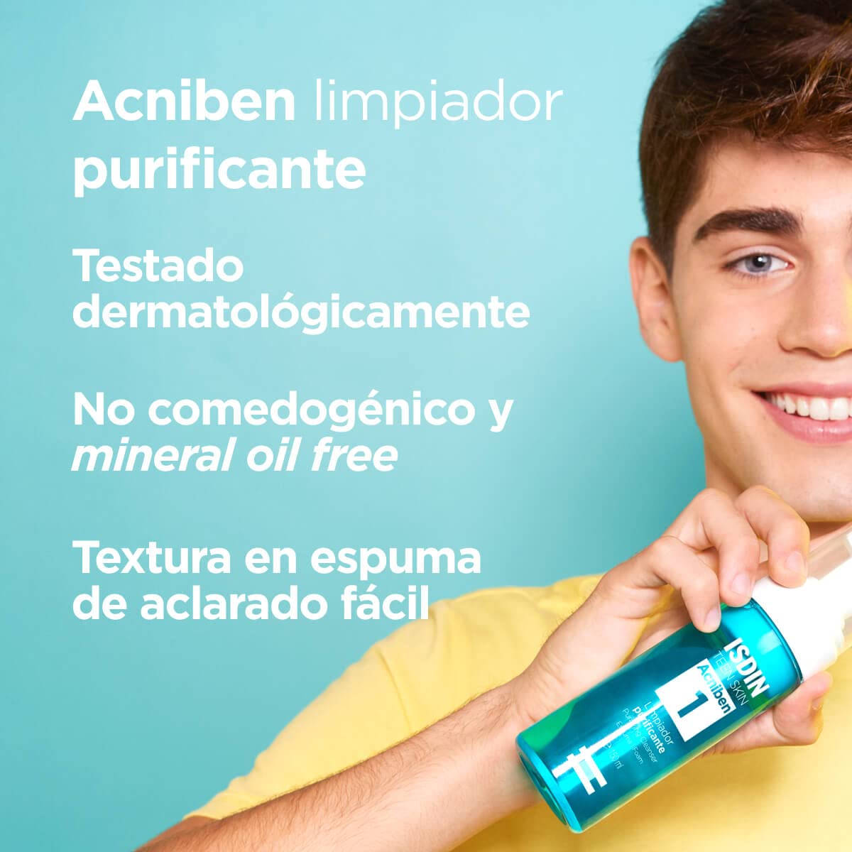 isdin-acniben-pack-limpiador-purificante-espuma-gel-crema-control-de-brillos-y-g image 5