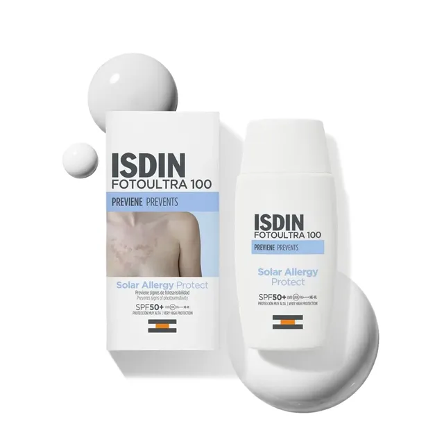 isdin-foto-ultra-solar-allergy-spf-50-protector-solar-facial-para-pieles-reactiv image 1