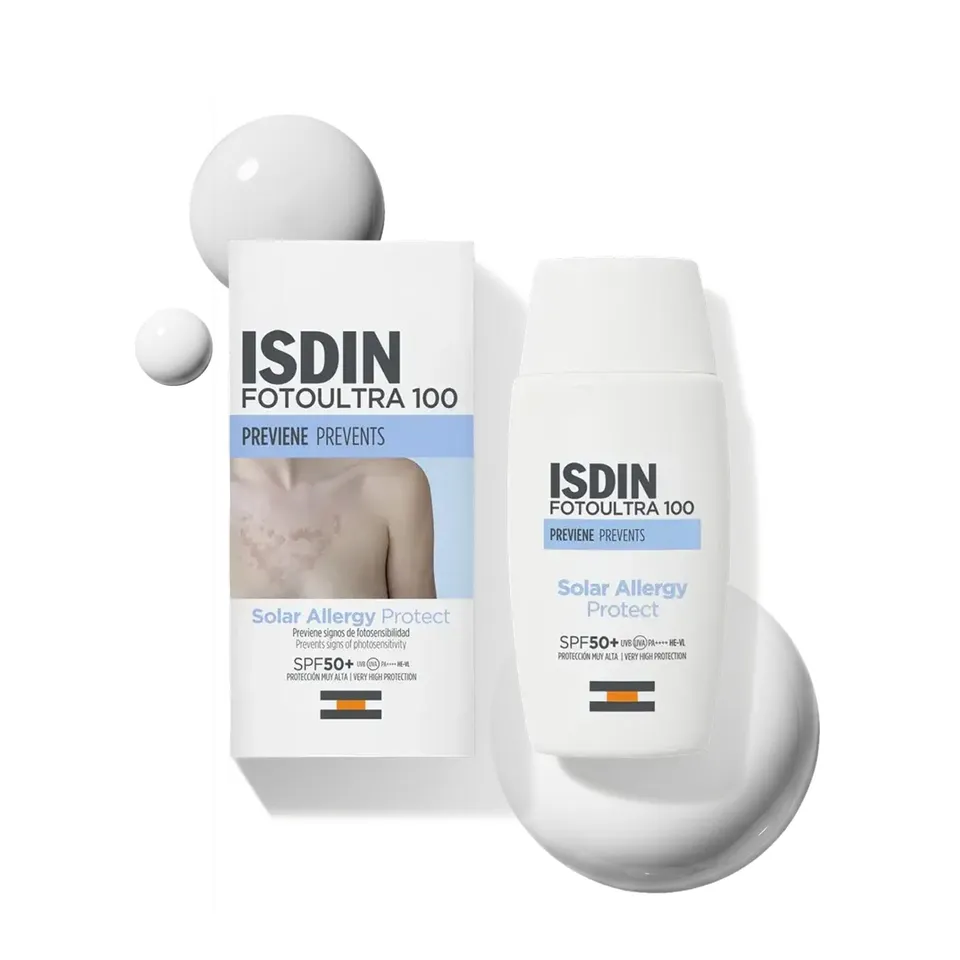 isdin-foto-ultra-solar-allergy-spf-50-protector-solar-facial-para-pieles-reactiv image 1