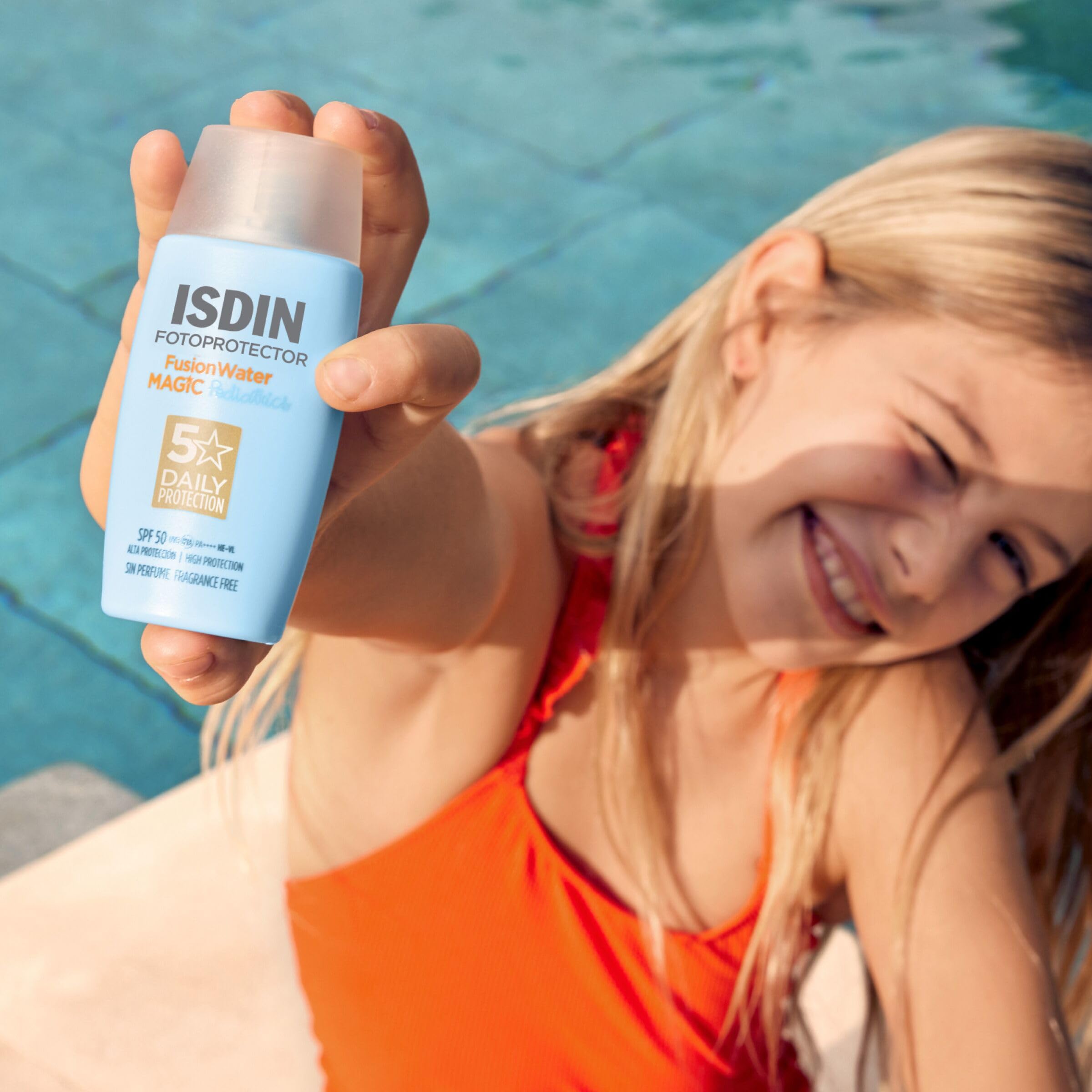 isdin-pediatrics-fusion-water-spf-50-protector-solar-infantil-facial-50-ml image 2