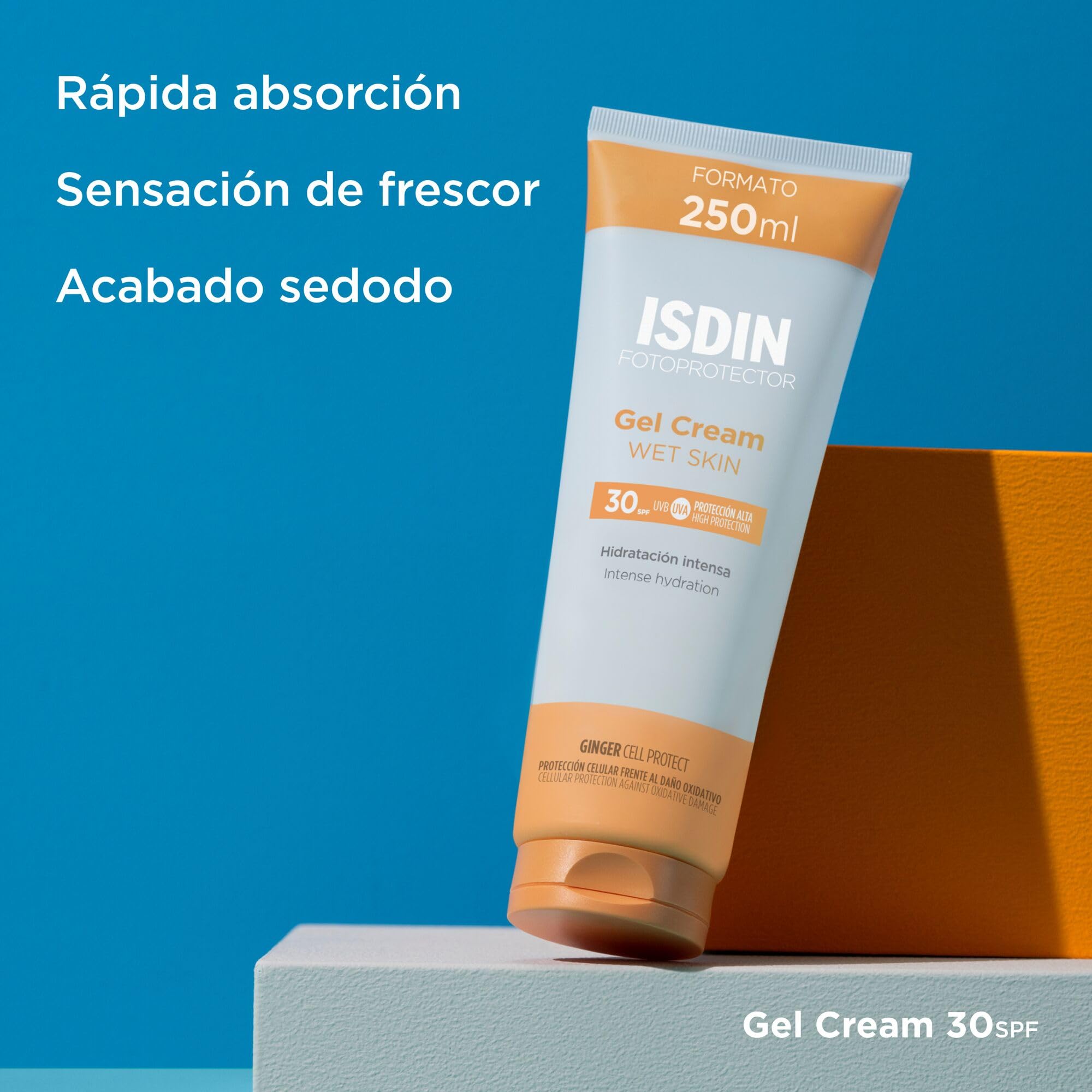 isdin-fotoprotector-gel-cream-wet-skin-spf-30-protector-solar-corporal-250-ml-te image 6