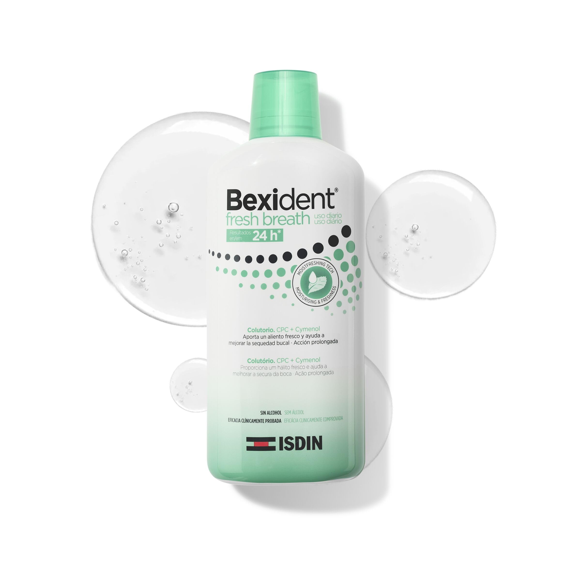 isdin-bexident-fresh-breath-colutorio-diario-sin-alcohol-con-cpc-y-cymenol-500-m image 1
