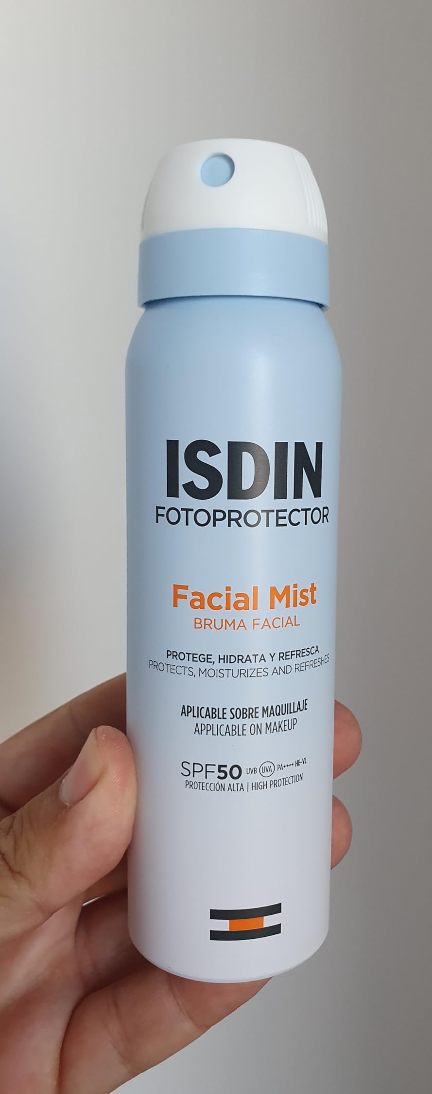 No me gustó el spray