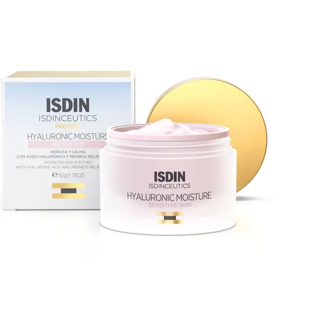 isdin-isdinceutics-hyaluronic-moisture-sensitive-crema-facial-con-cido-hialur-ni image 1
