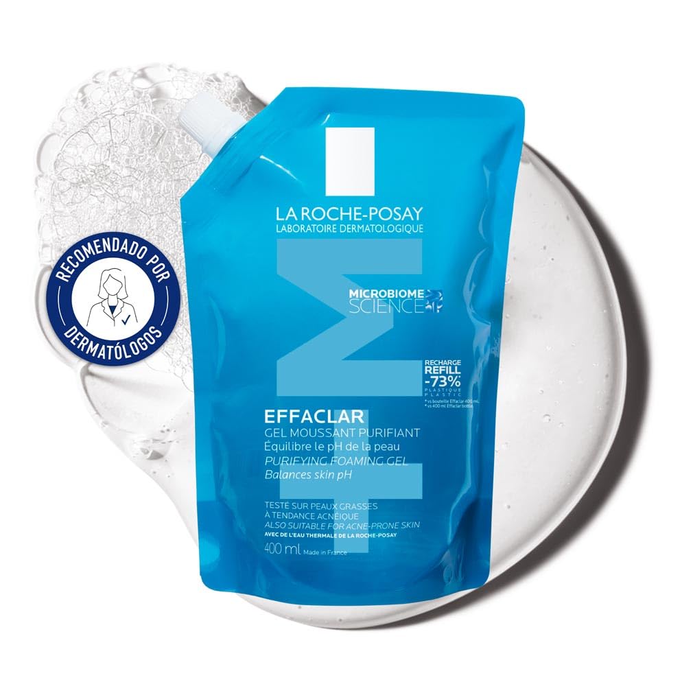 la-roche-posay-effaclar-m-gel-limpiador-purificante-eco-recarga-400-ml image 1