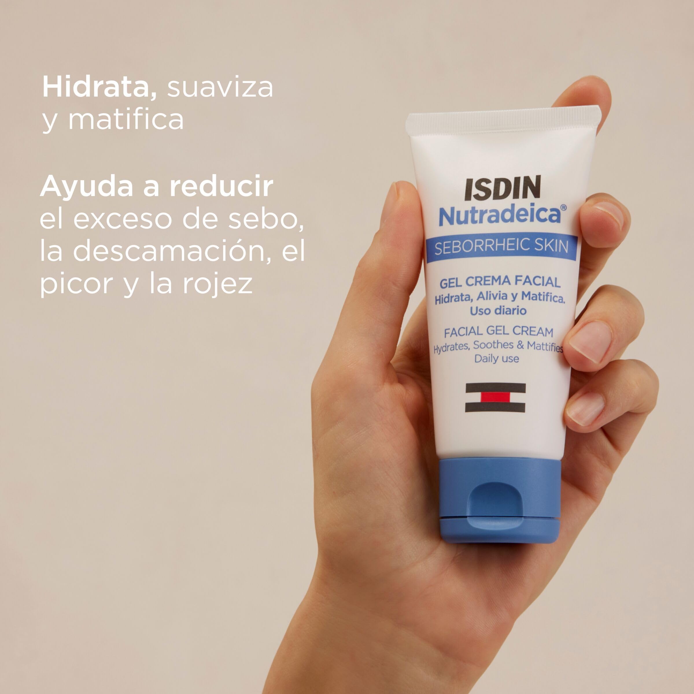 isdin-nutradeica-gel-crema-facial-para-piel-seborreica-50-ml image 4