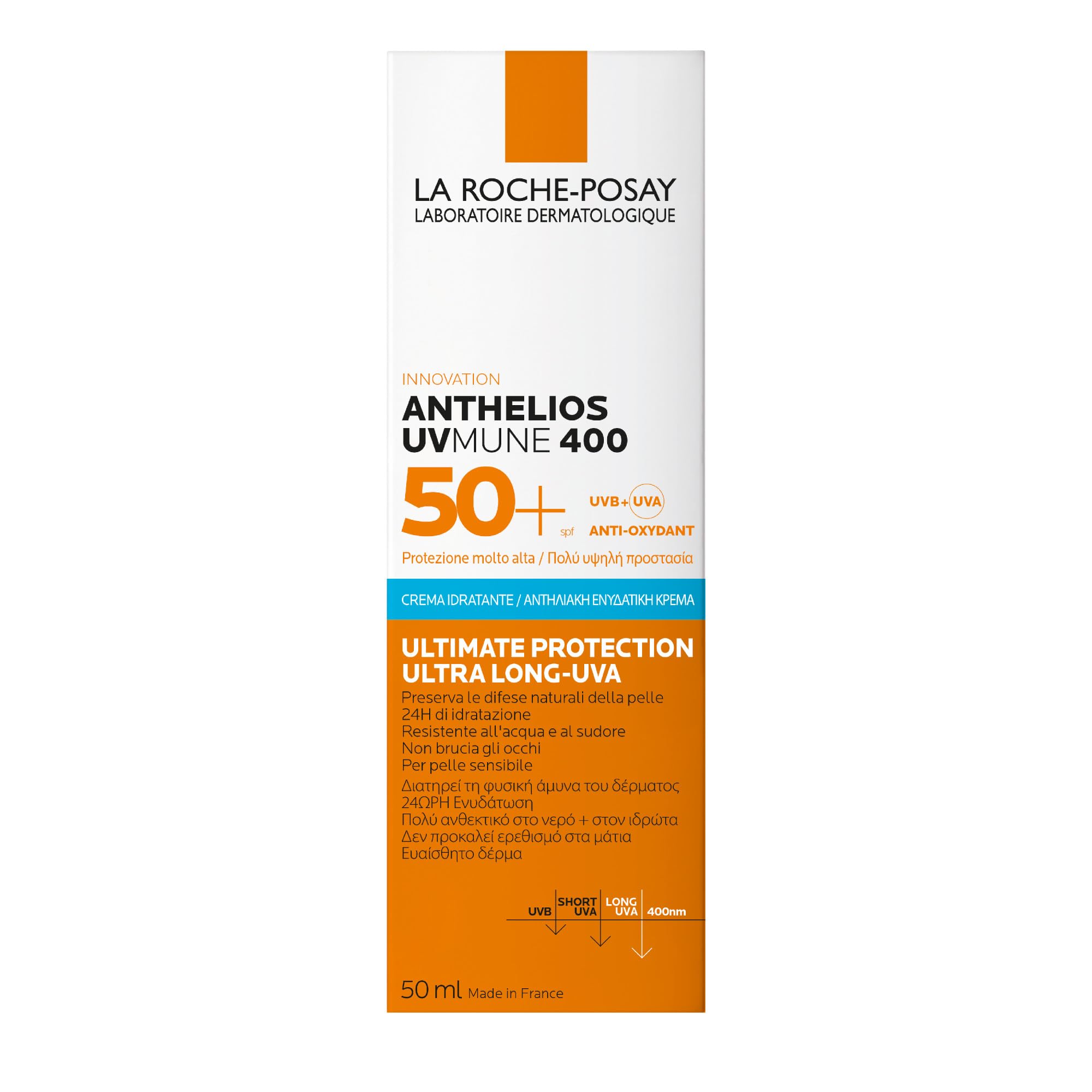 la-roche-posay-anthelios-uvmune-400-crema-hidratante-spf50-sin-perfume-50-ml image 2