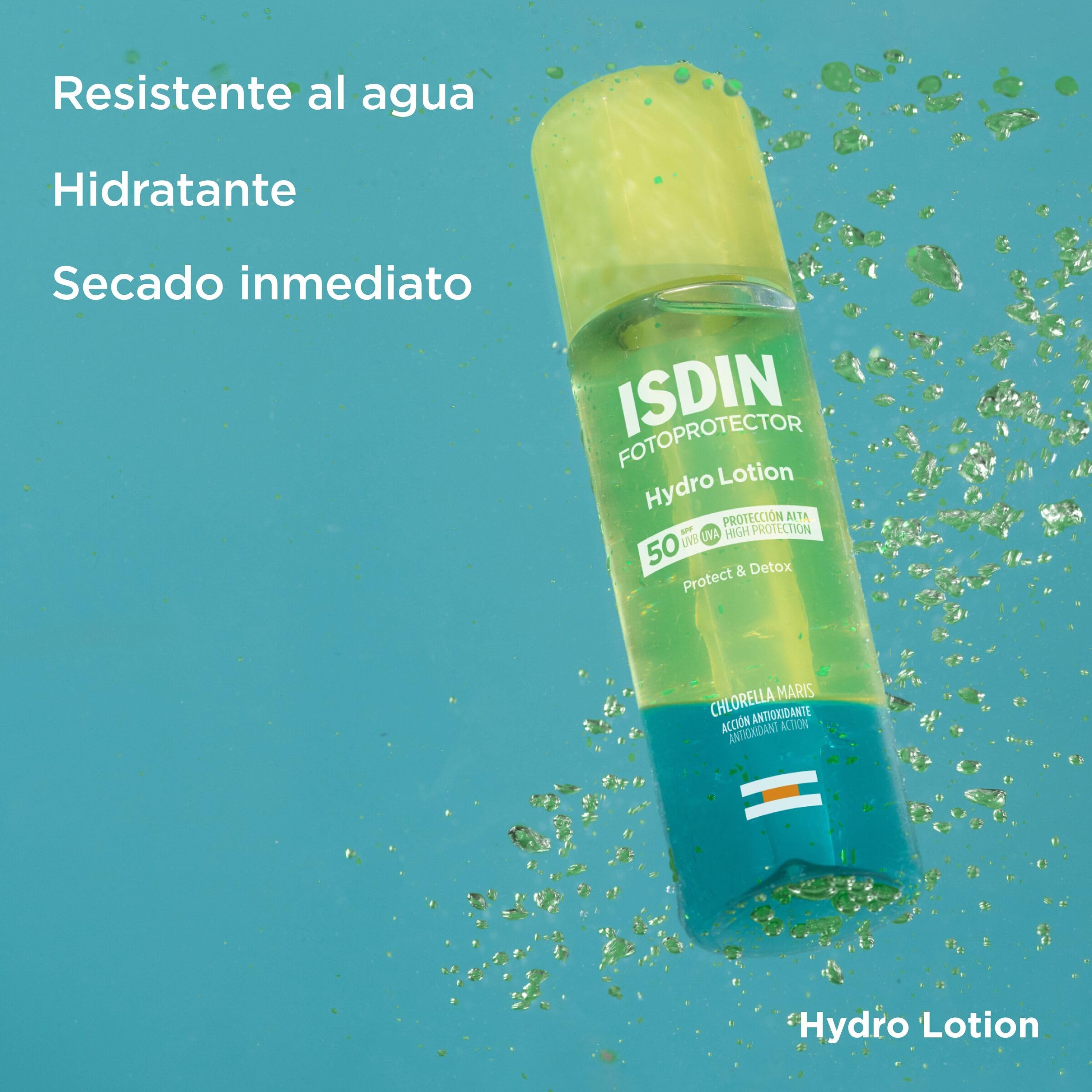 isdin-hydrolotion-spf-50-fotoprotector-corporal-bif-sico-protect-detox-con-chlor image 6