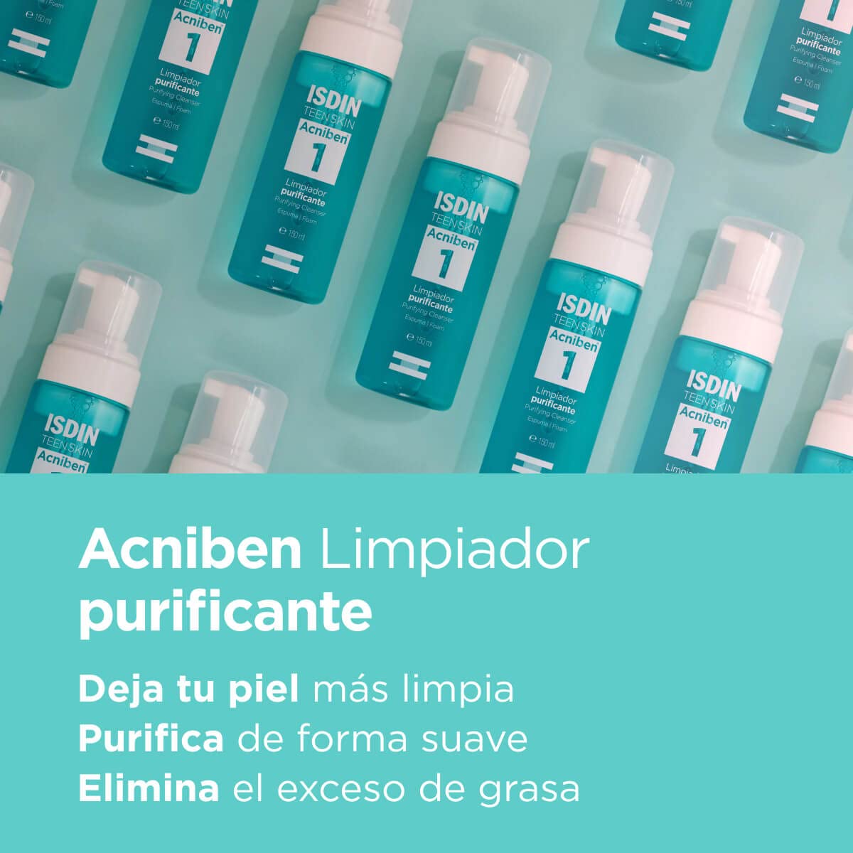 isdin-acniben-pack-limpiador-purificante-espuma-gel-crema-control-de-brillos-y-g image 4