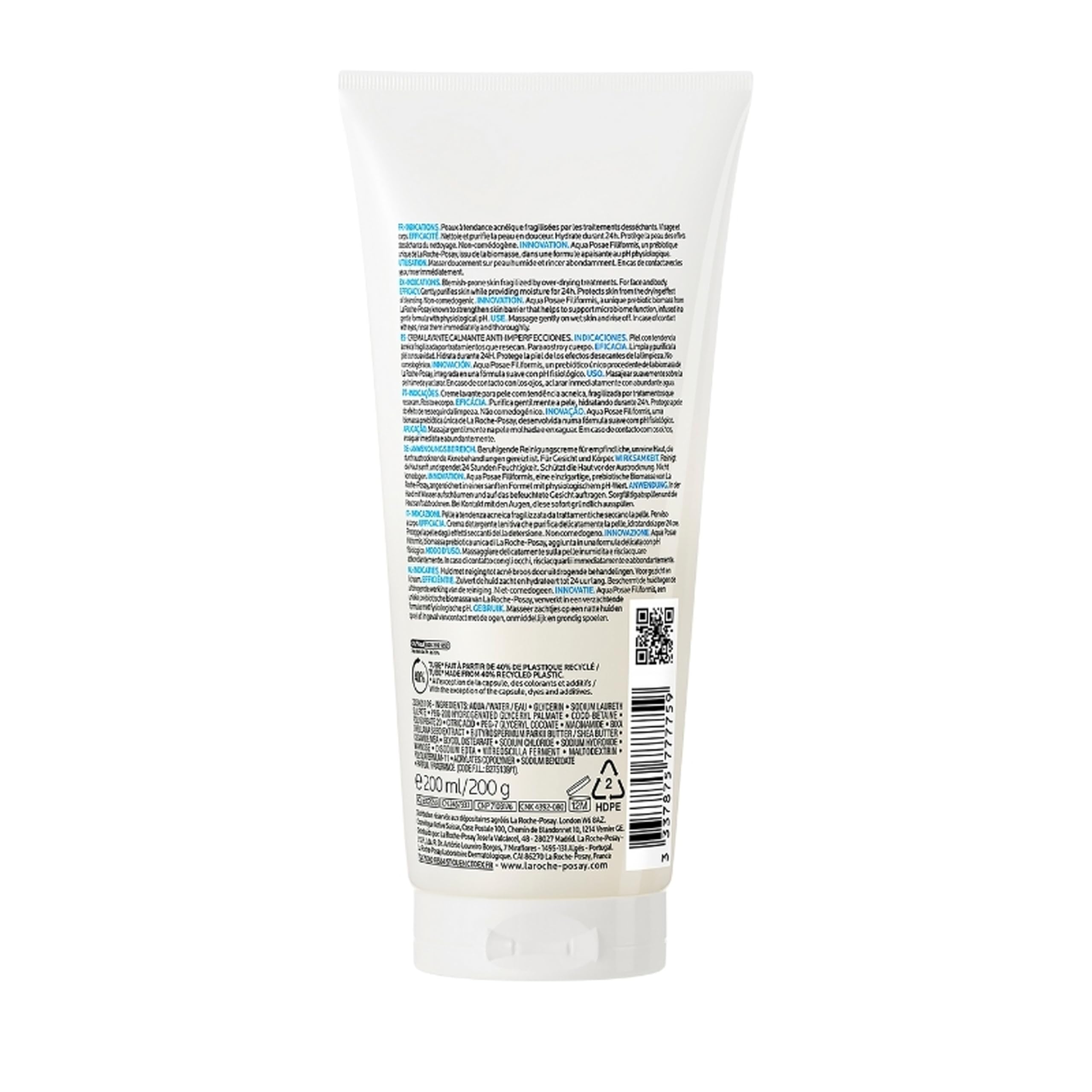 la-roche-posay-effaclar-h-crema-limpiadora-200-ml-para-piel-grasa-con-acn-y-desh image 8