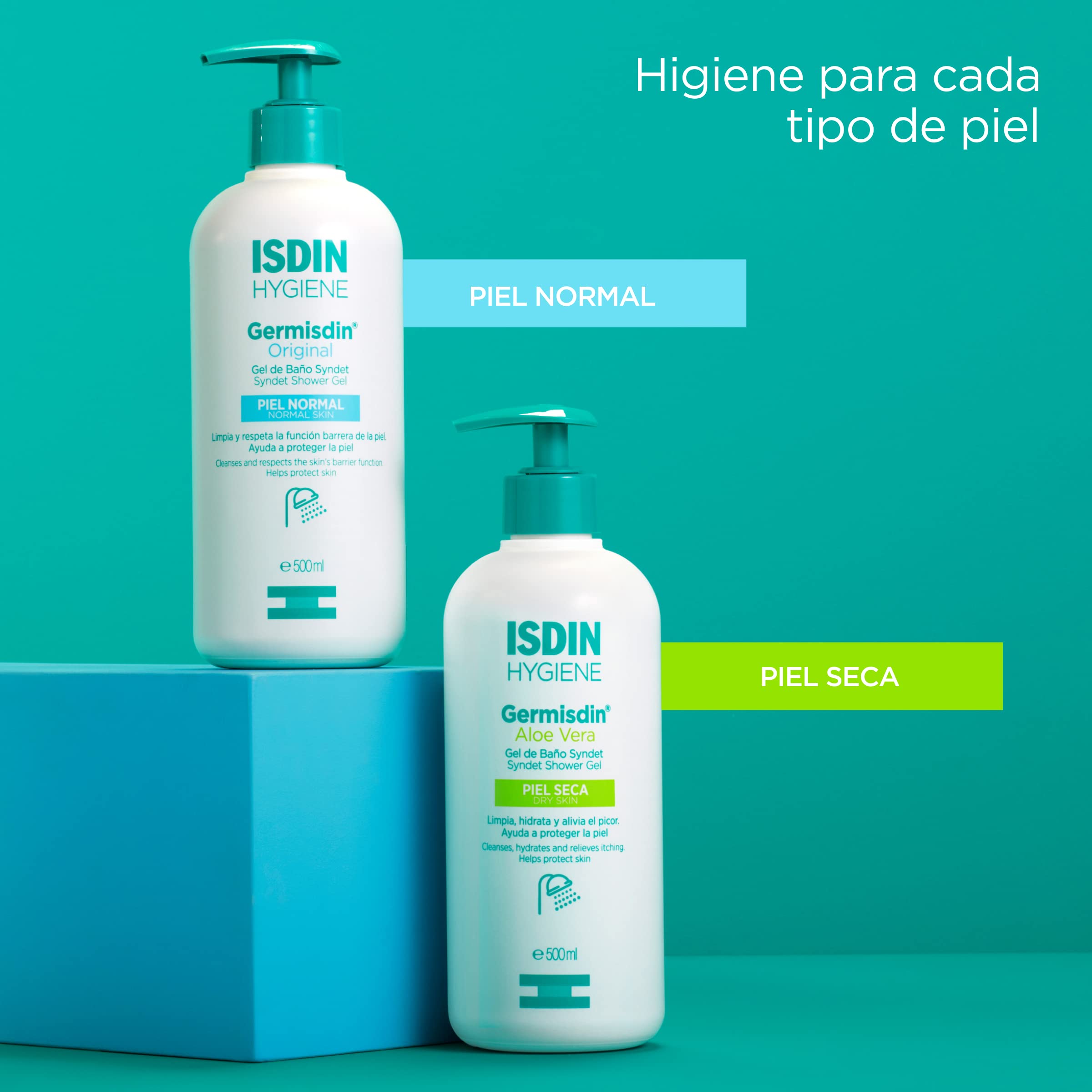 isdin-germisdin-aloe-vera-gel-de-ba-o-syndet-500-ml-para-piel-sensible-y-seca image 8