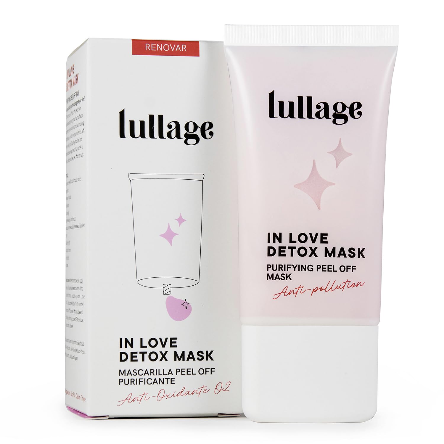 lullage-in-love-detox-mask-mascarilla-mineral-purificante-peel-off-para-piel-mix image 1