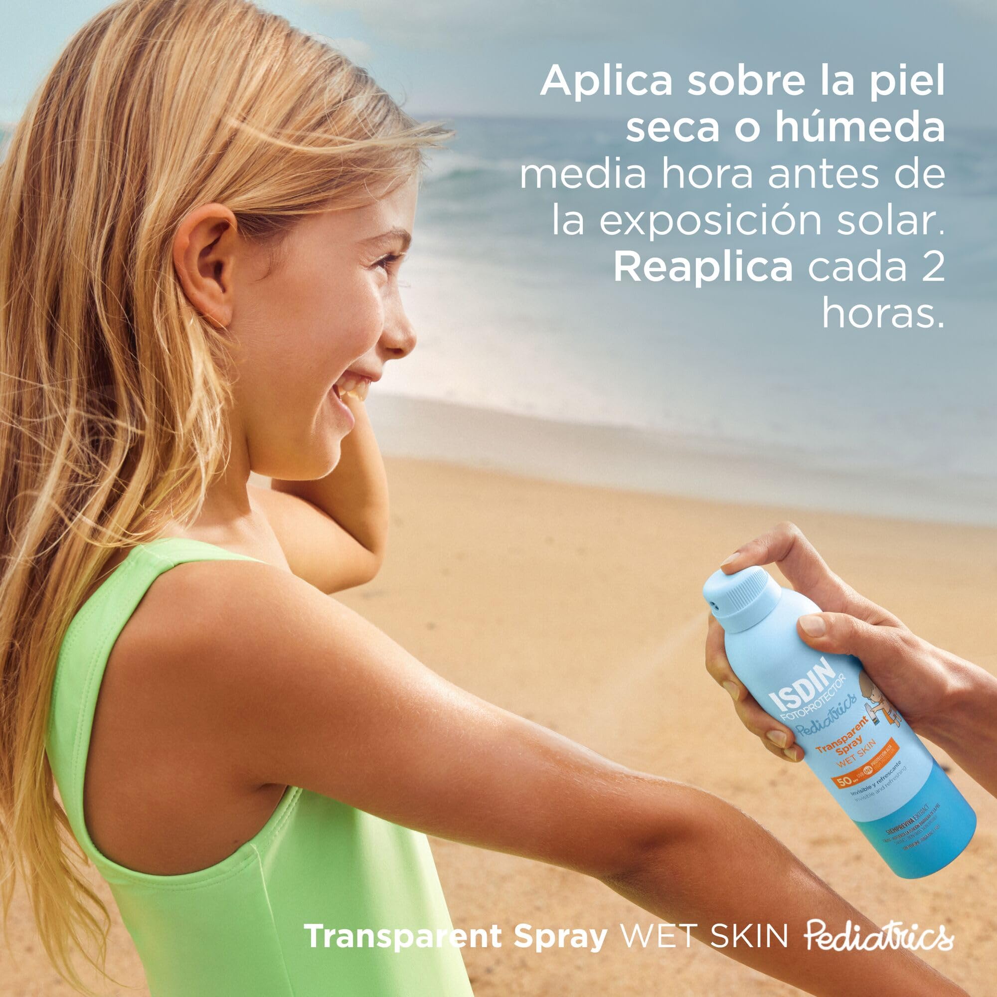 isdin-fotoprotector-pediatrics-transparent-spray-wet-skin-spf-50-250-ml image 8