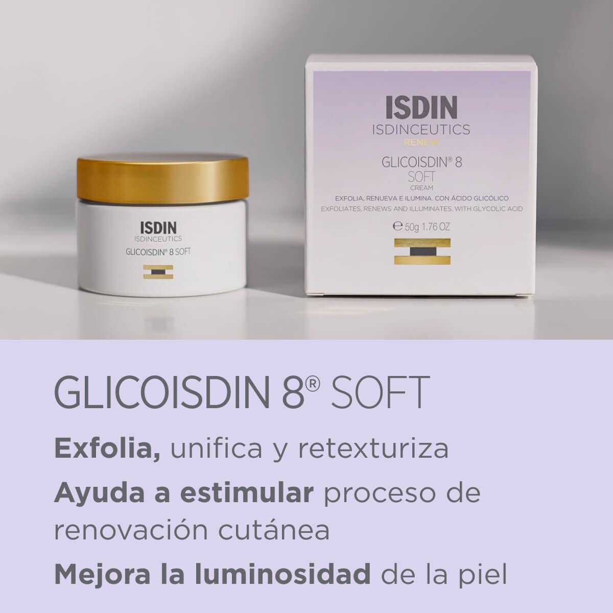 isdin-isdinceutics-glicoisdin-8-crema-exfoliante-facial-con-cido-glic-lico-50-g image 4