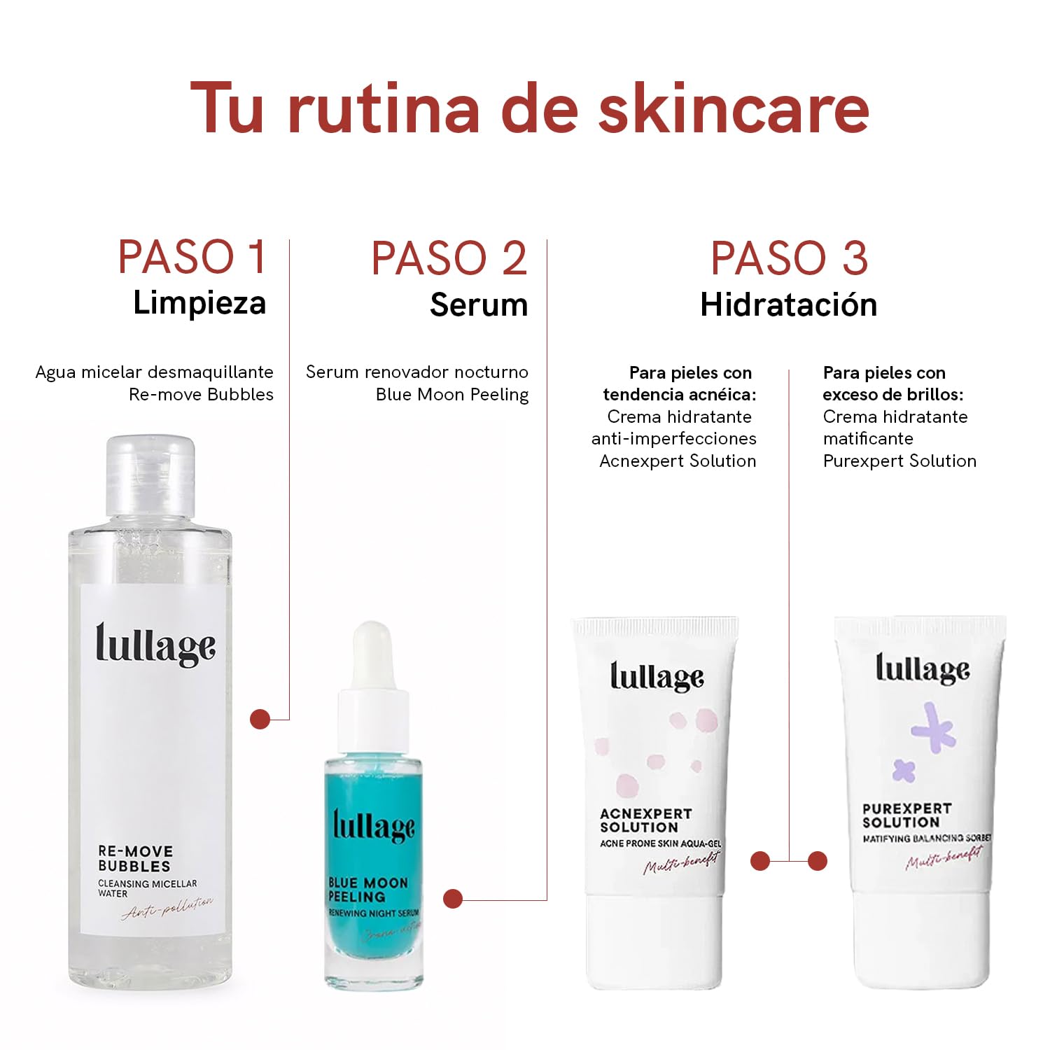 lullage-pack-2x1-re-move-bubbles-agua-micelar-desmaquillante-limpia-purifica-y-e image 6