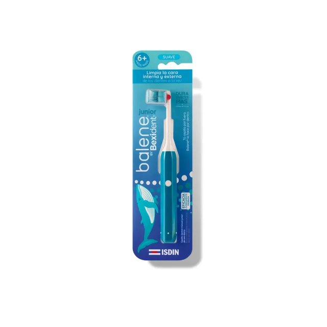 isdin-balene-by-bexident-cepillo-de-dientes-junior-blue-soft image 1
