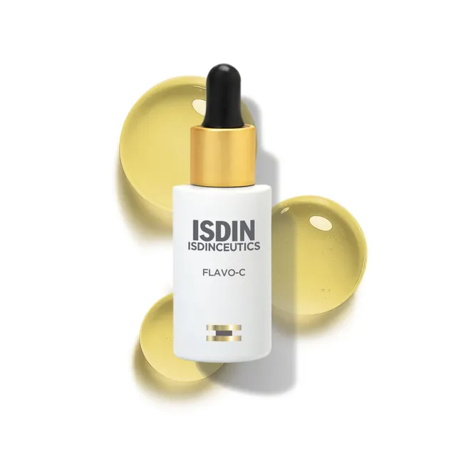 isdin-flavo-c-serum-antioxidante-con-vitamina-c-pura-y-ginkgo-biloba-30-ml image 1