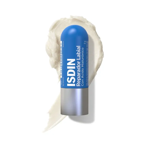 isdin-reparador-labial-stick-con-cido-hialur-nico-4-g-protege-y-repara-labios-na image 1