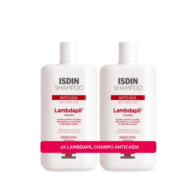 isdin-lambdapil-champ-antica-da-2-x-400-ml-con-uso-diario-para-reducir-la-ca-da- image 1