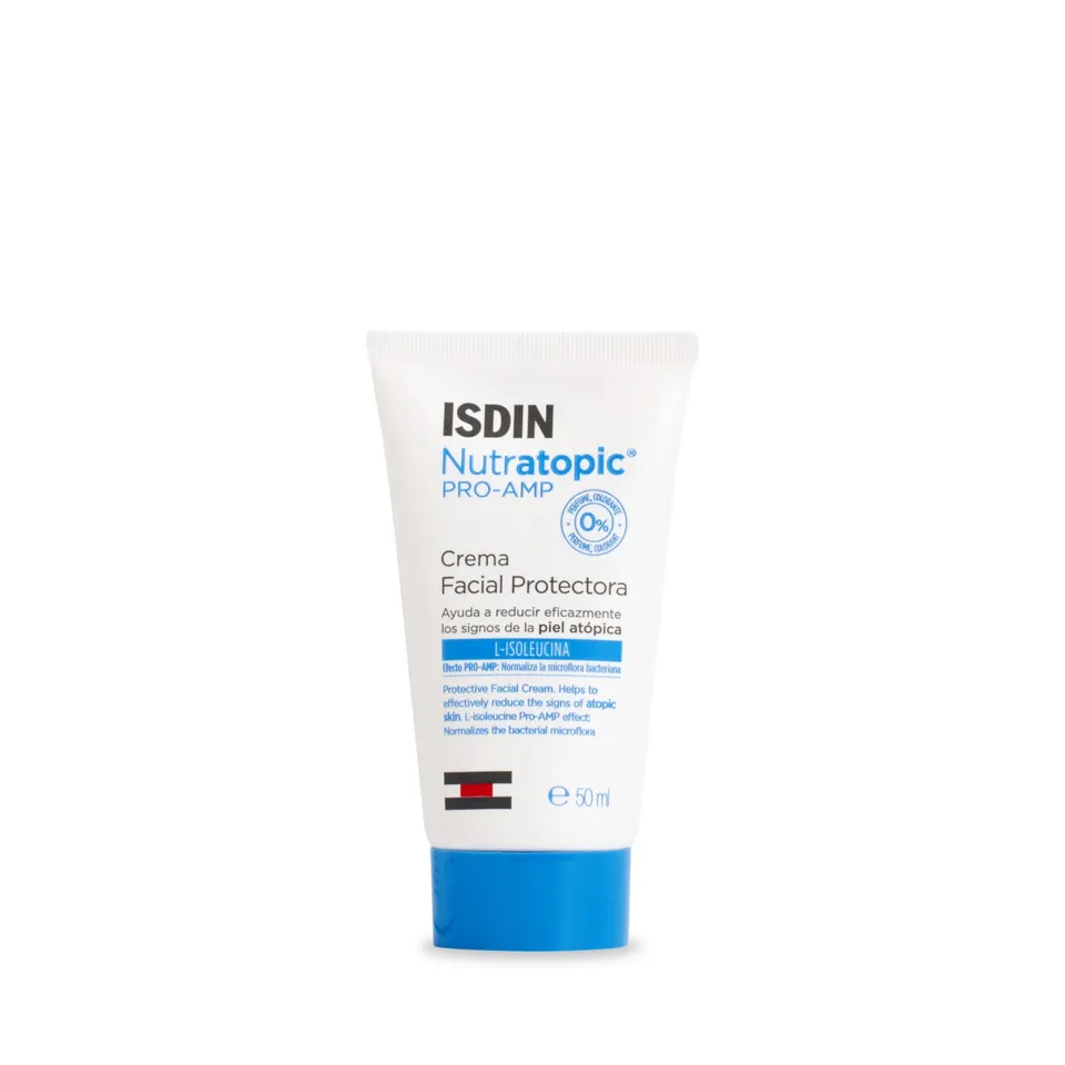 isdin-nutratopic-pro-amp-crema-facial-para-piel-at-pica-50-ml-restaura-la-barrer image 1