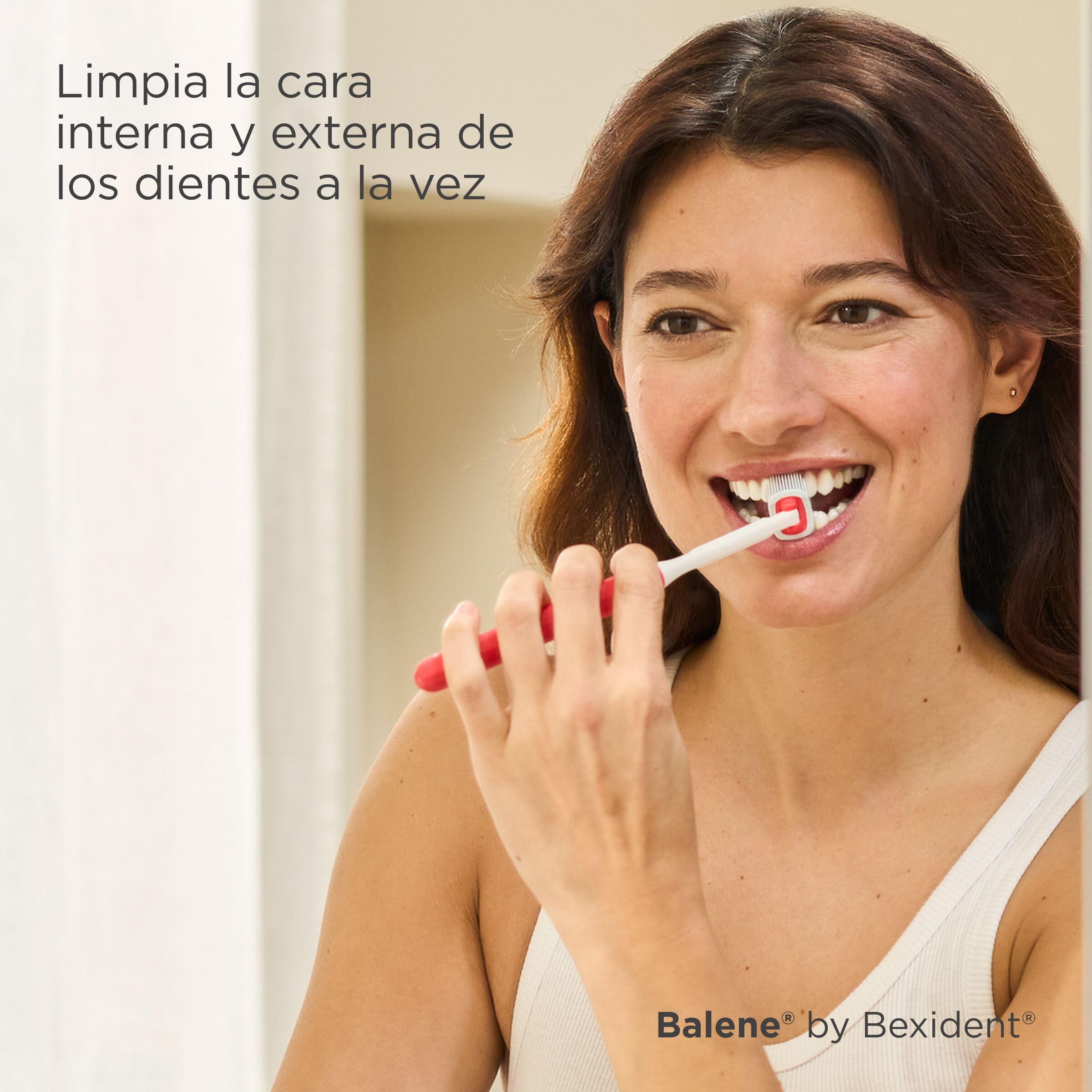 isdin-balene-by-bexident-cepillo-de-dientes-manual-azul-dureza-media-limpia-cara image 2