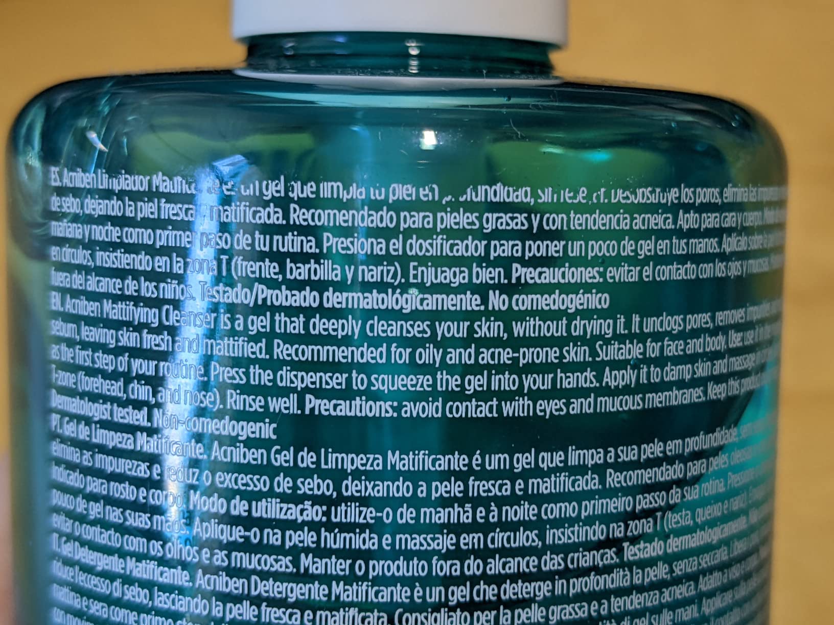 Mi básico contra el acné