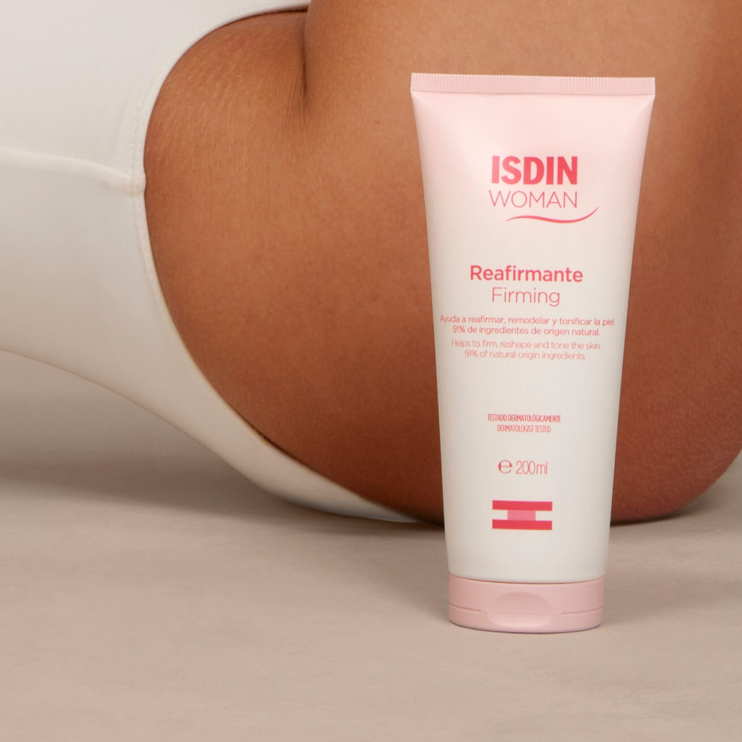 isdin-woman-reafirmante-crema-corporal-200-ml image 2