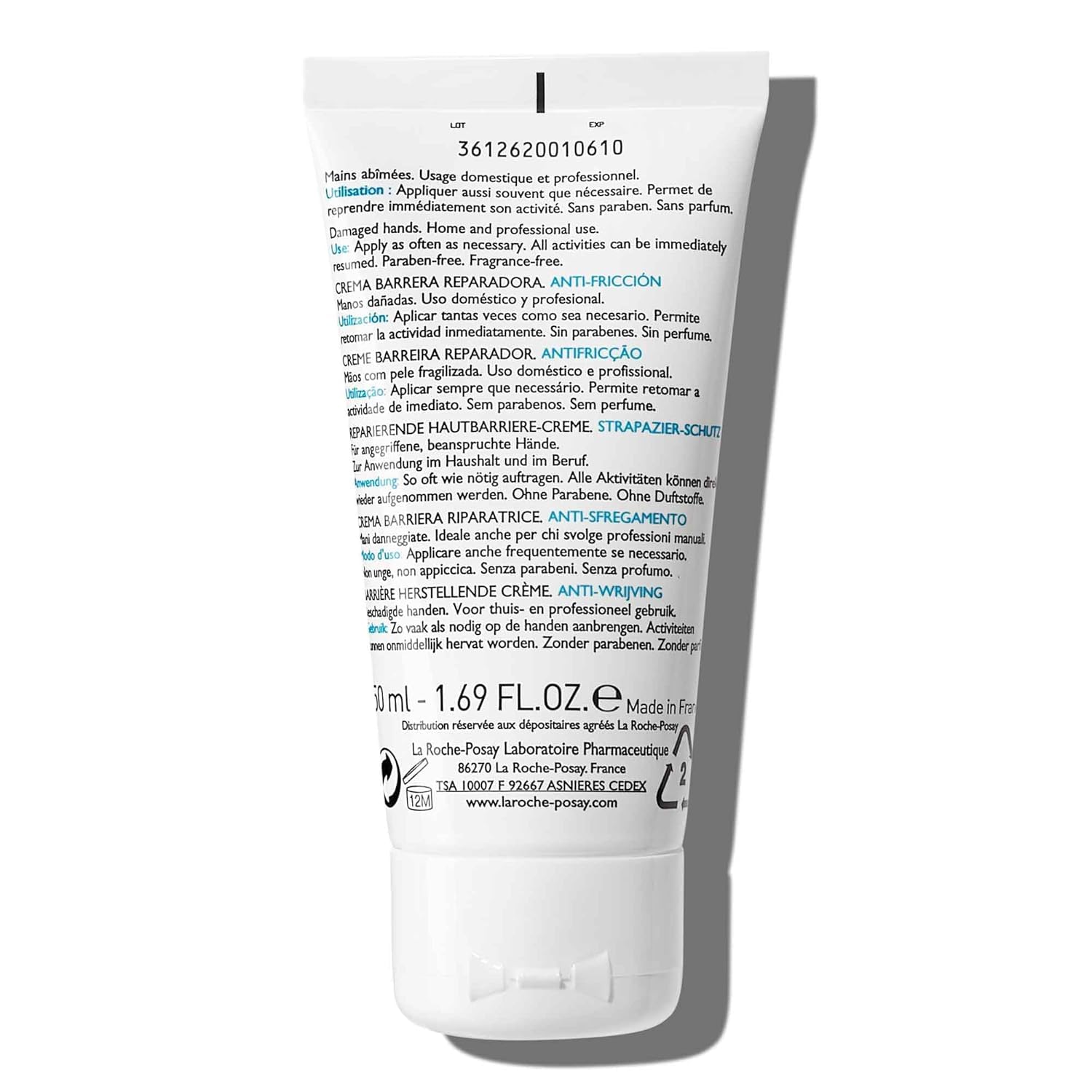 la-roche-posay-cicaplast-manos-crema-reparadora-cicatrizante-con-niacinamida-y-g image 2