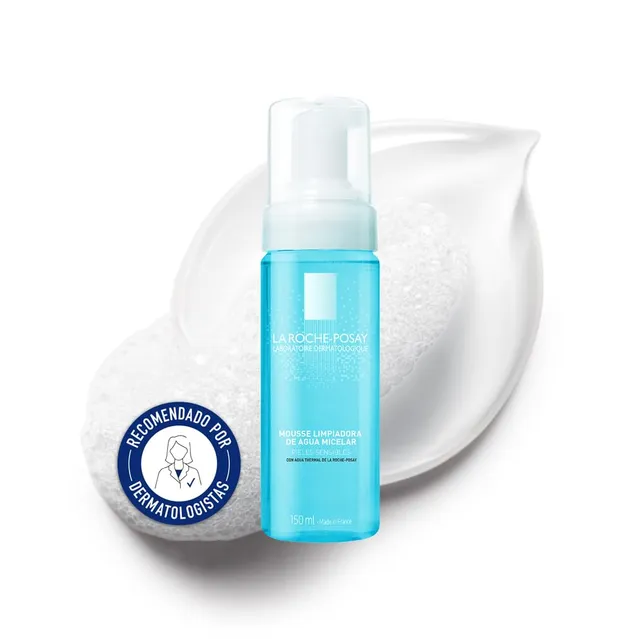 la-roche-posay-espuma-de-agua-micelar-limpiadora-desmaquillante-150-ml image 1