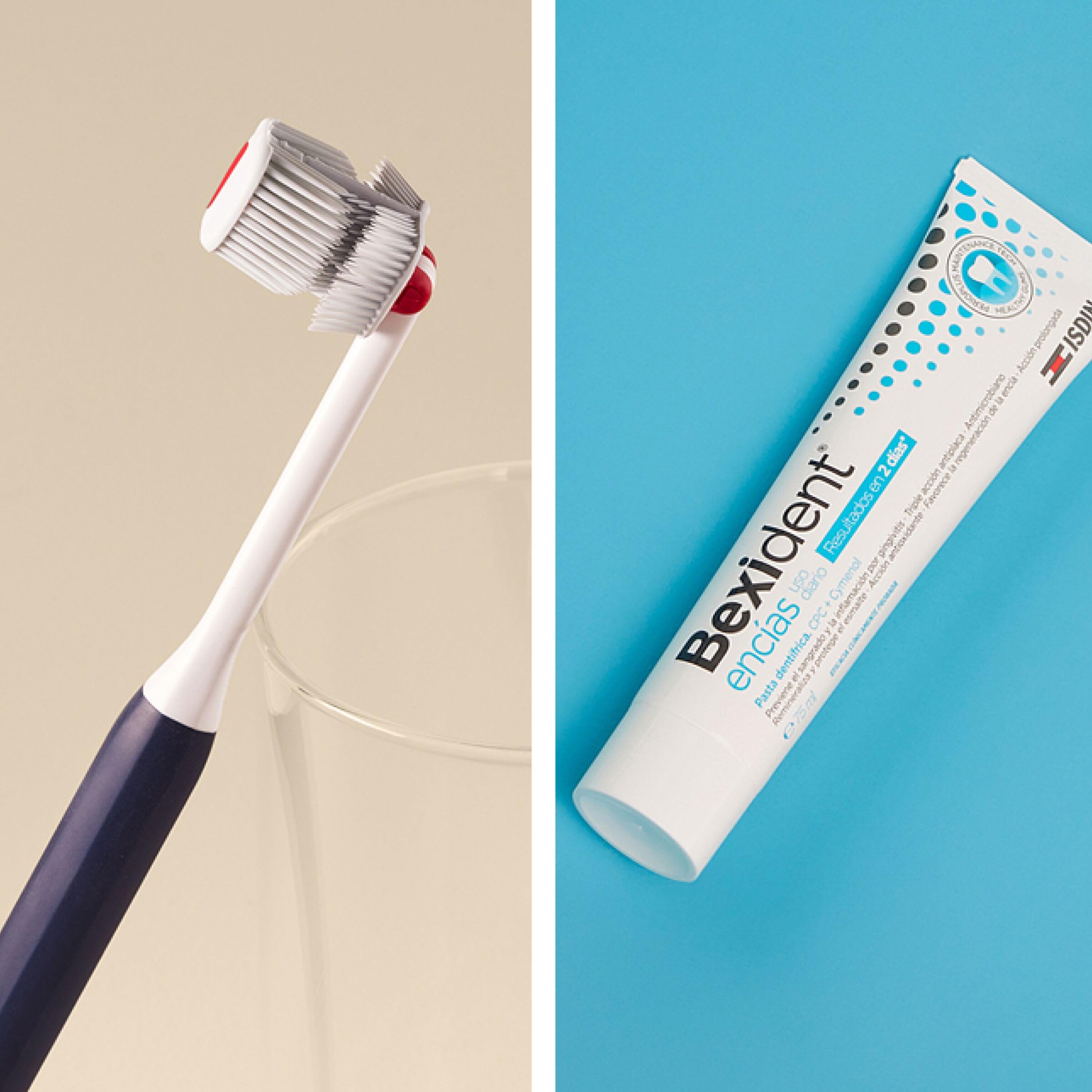 isdin-balene-by-bexident-cepillo-de-dientes-manual-azul-dureza-media-limpia-cara image 8