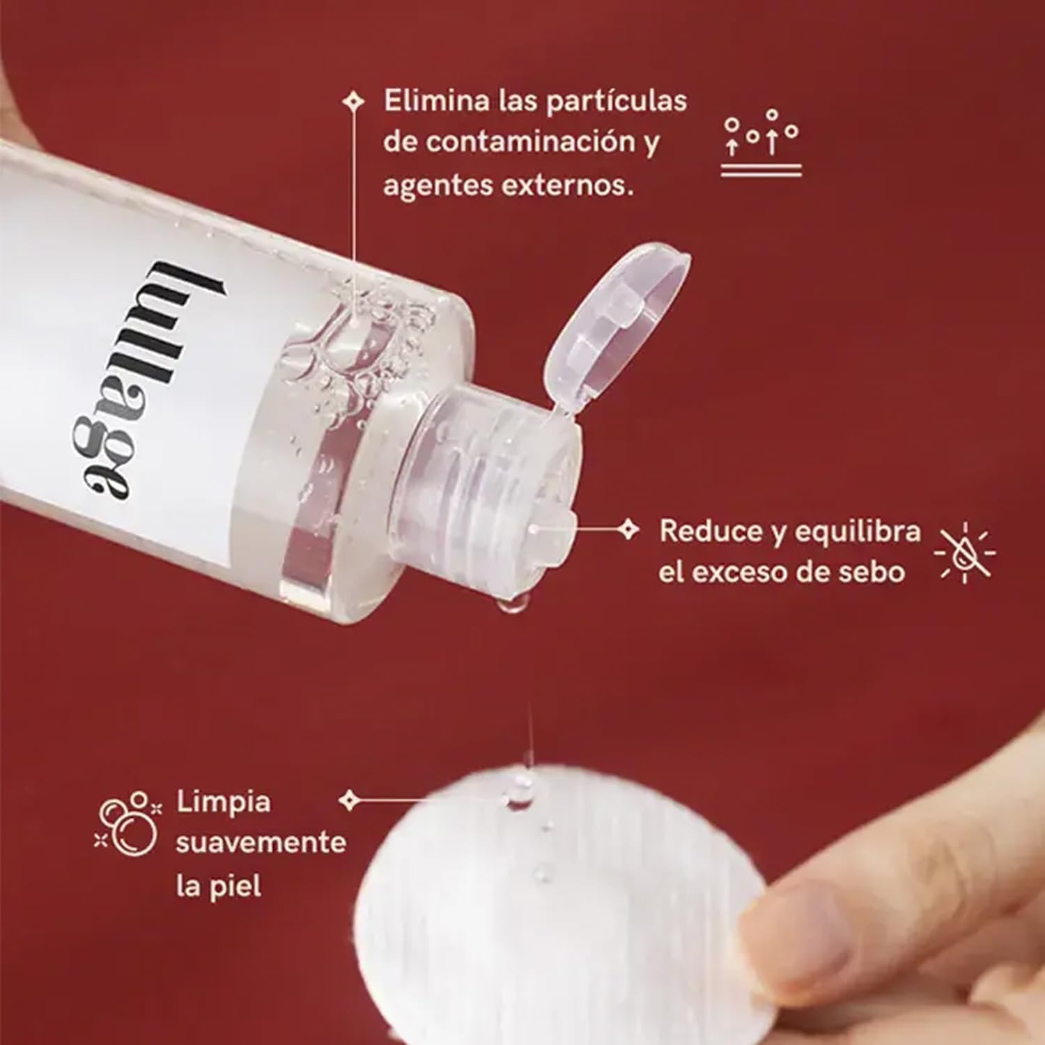 lullage-pack-2x1-re-move-bubbles-agua-micelar-desmaquillante-limpia-purifica-y-e image 4