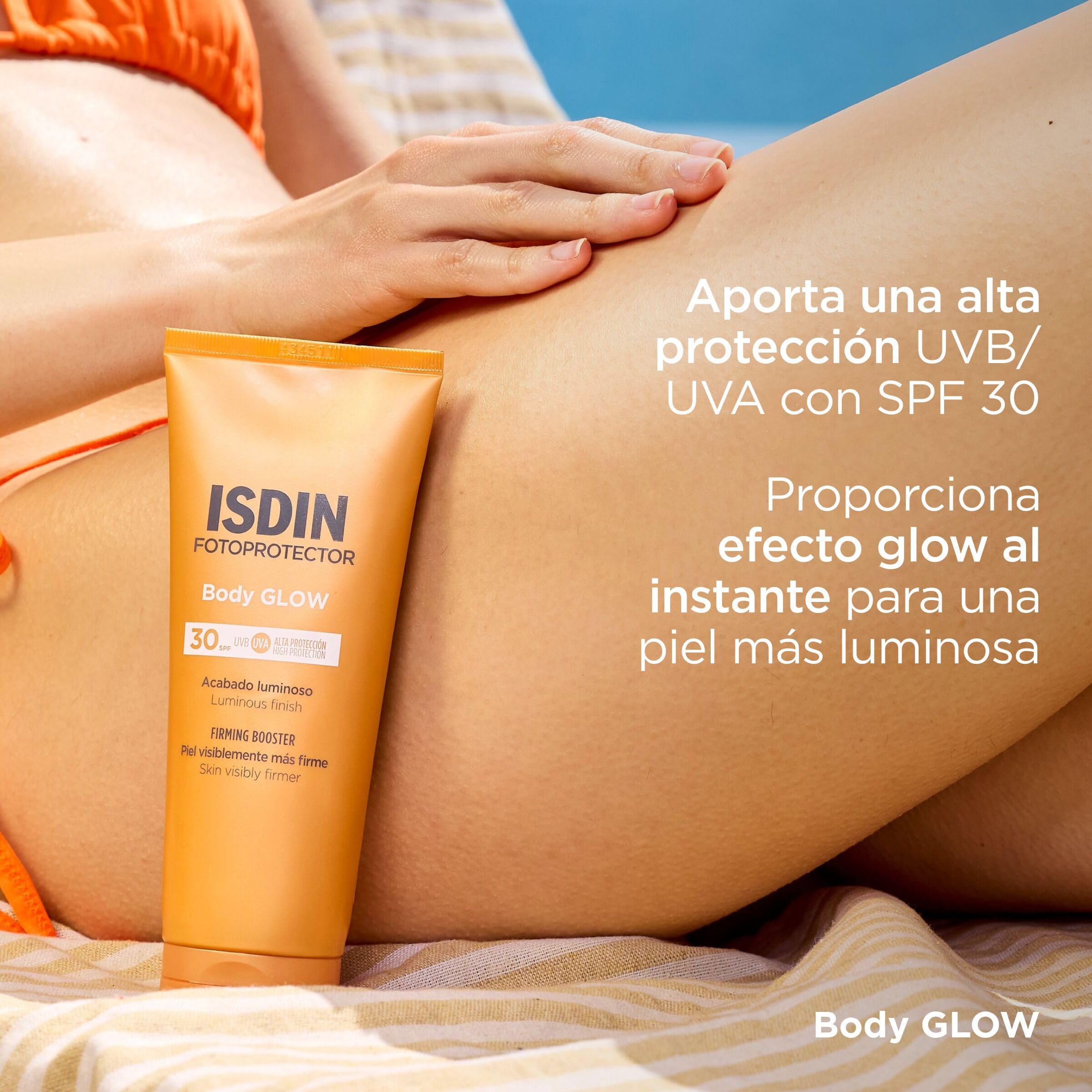 isdin-fotoprotector-body-glow-spf-30-crema-solar-corporal-con-efecto-glow-y-firm image 4