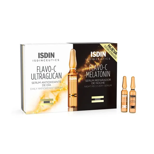 isdin-isdinceutics-rutina-antioxidante-day-night-10-ampollas-de-2-ml-flavo-c-ult image 1