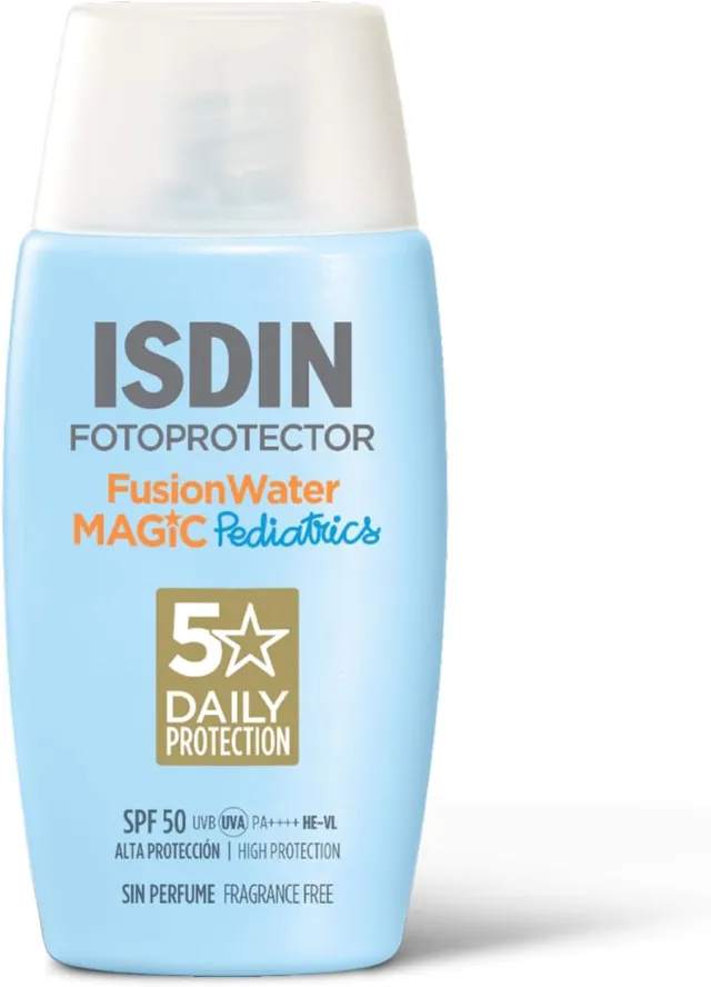 isdin-pediatrics-fusion-water-spf-50-protector-solar-infantil-facial-50-ml image 1