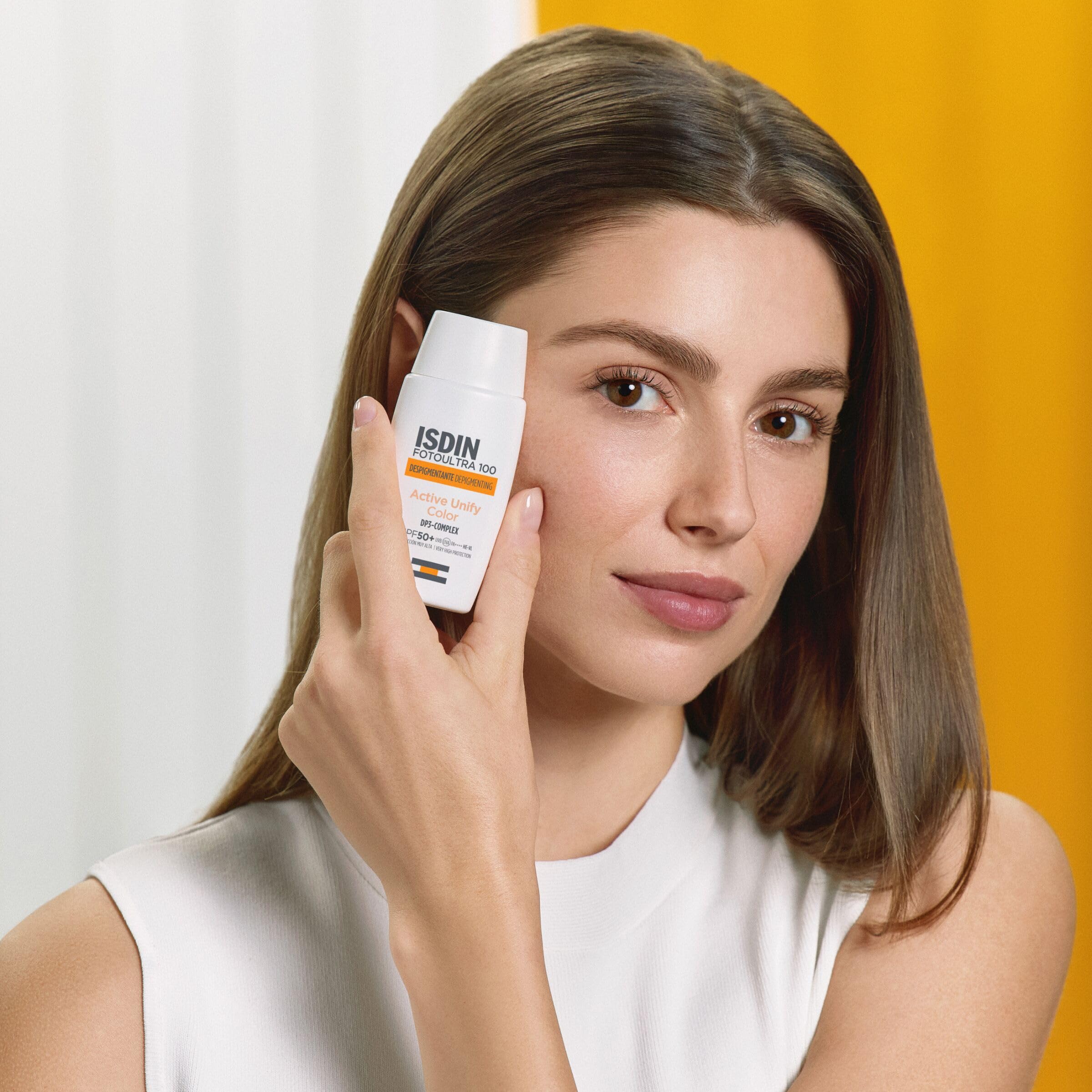 isdin-fotoultra-100-active-unify-color-spf-50-crema-fluida-con-color-despigmenta image 2