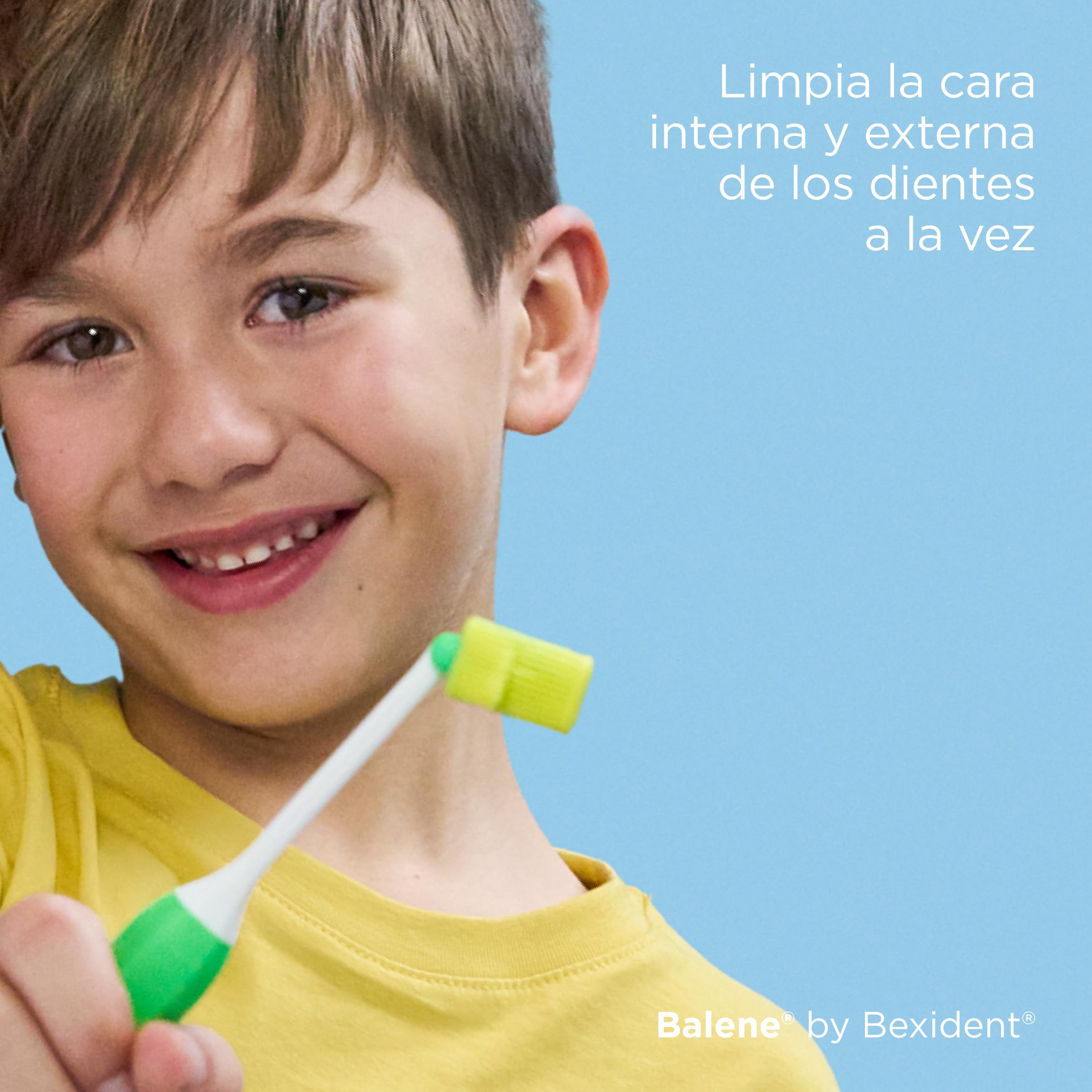 isdin-balene-by-bexident-cepillo-de-dientes-junior-green-soft image 2