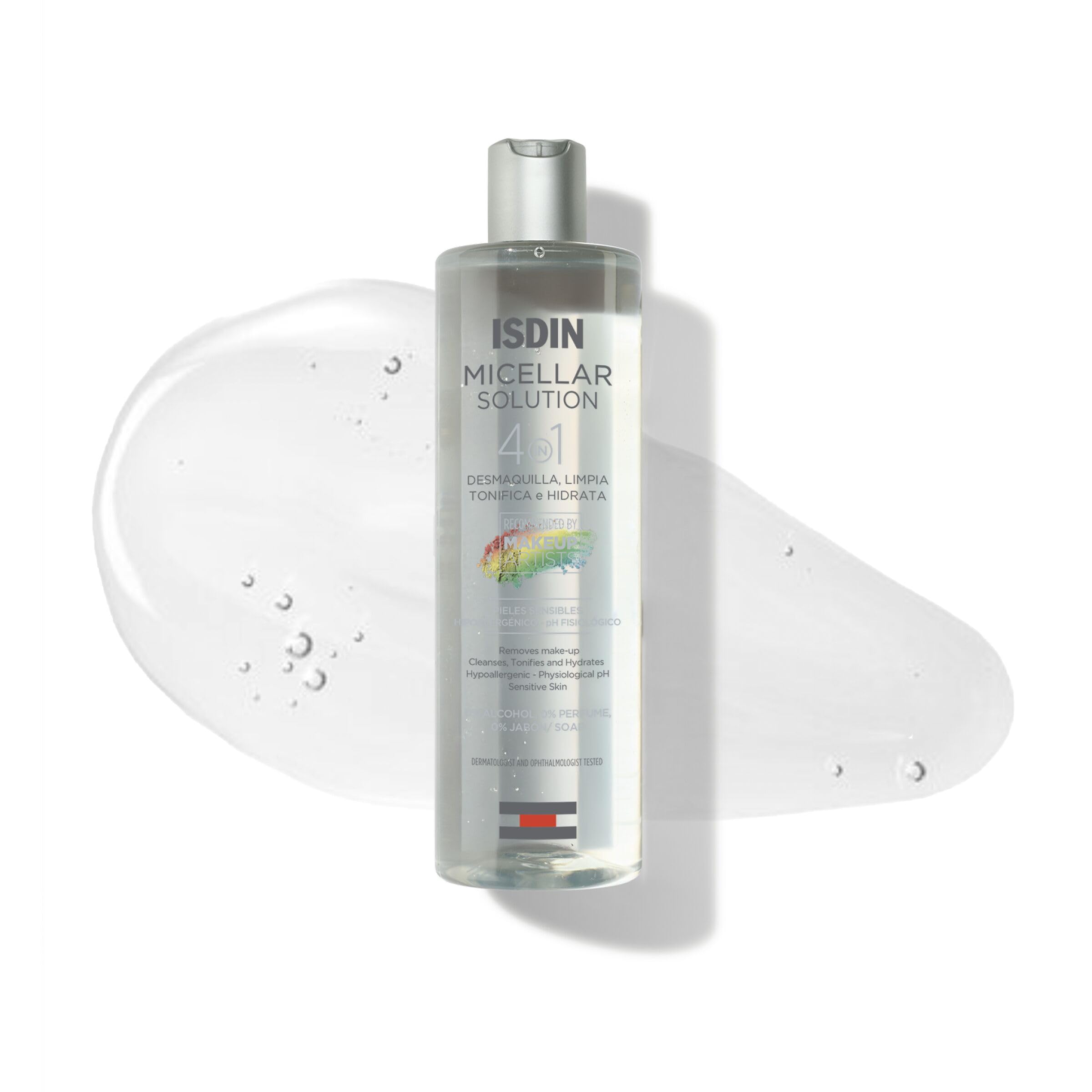 isdin-micellar-solution-agua-micelar-4-en-1-limpieza-suave-e-hidratante-400-ml image 1