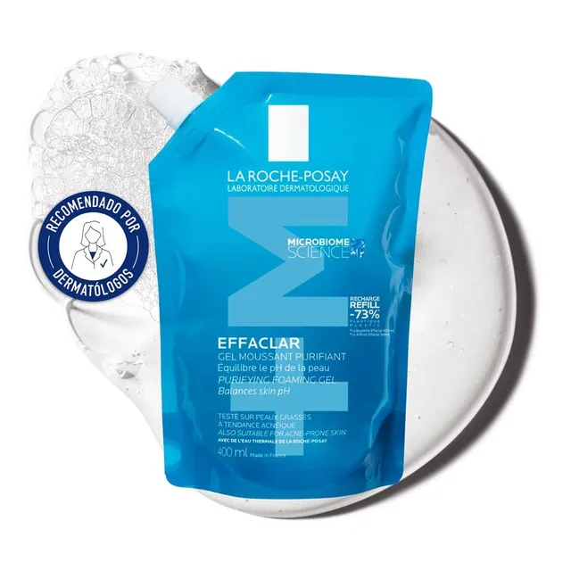 la-roche-posay-effaclar-m-gel-limpiador-purificante-eco-recarga-400-ml image 1