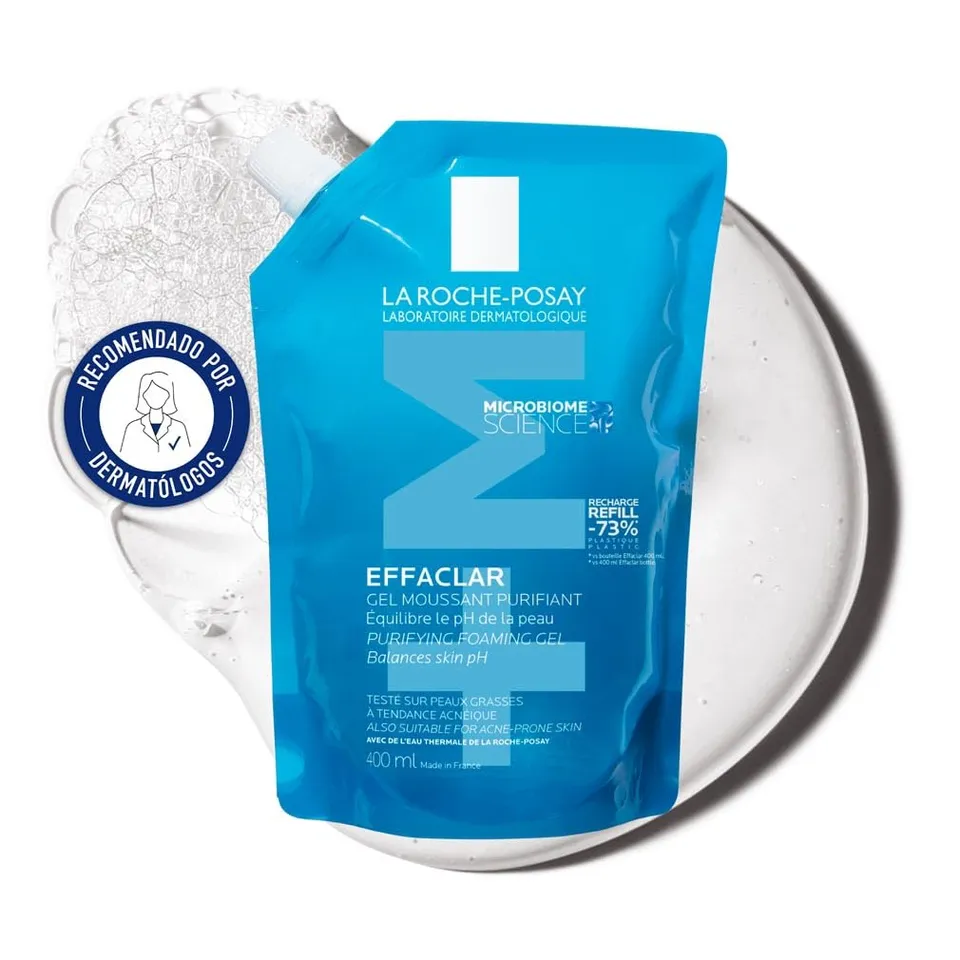 la-roche-posay-effaclar-m-gel-limpiador-purificante-eco-recarga-400-ml image 1