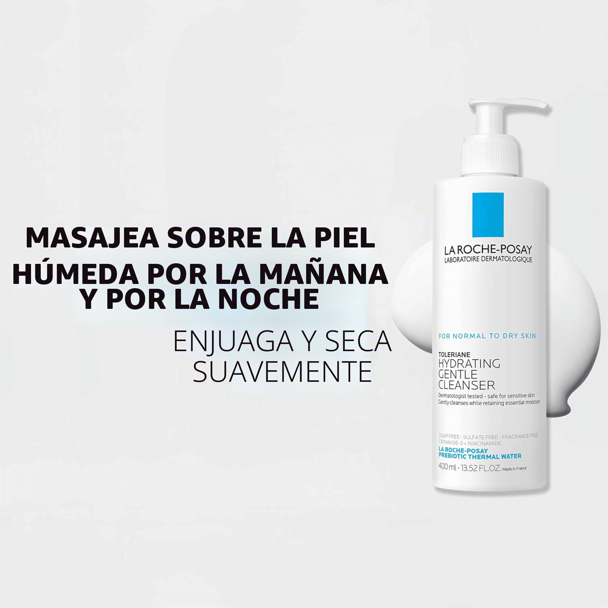 la-roche-posay-toleriane-crema-limpiadora-facial-400-ml-para-piel-muy-sensible-y image 8