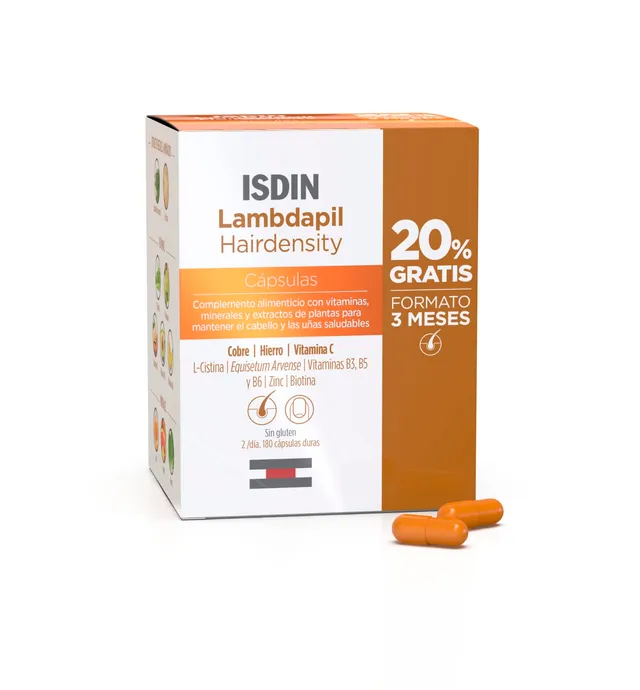 isdin-lambdapil-hairdensity-c-psulas-180-unidades-3-meses-20-gratis image 1