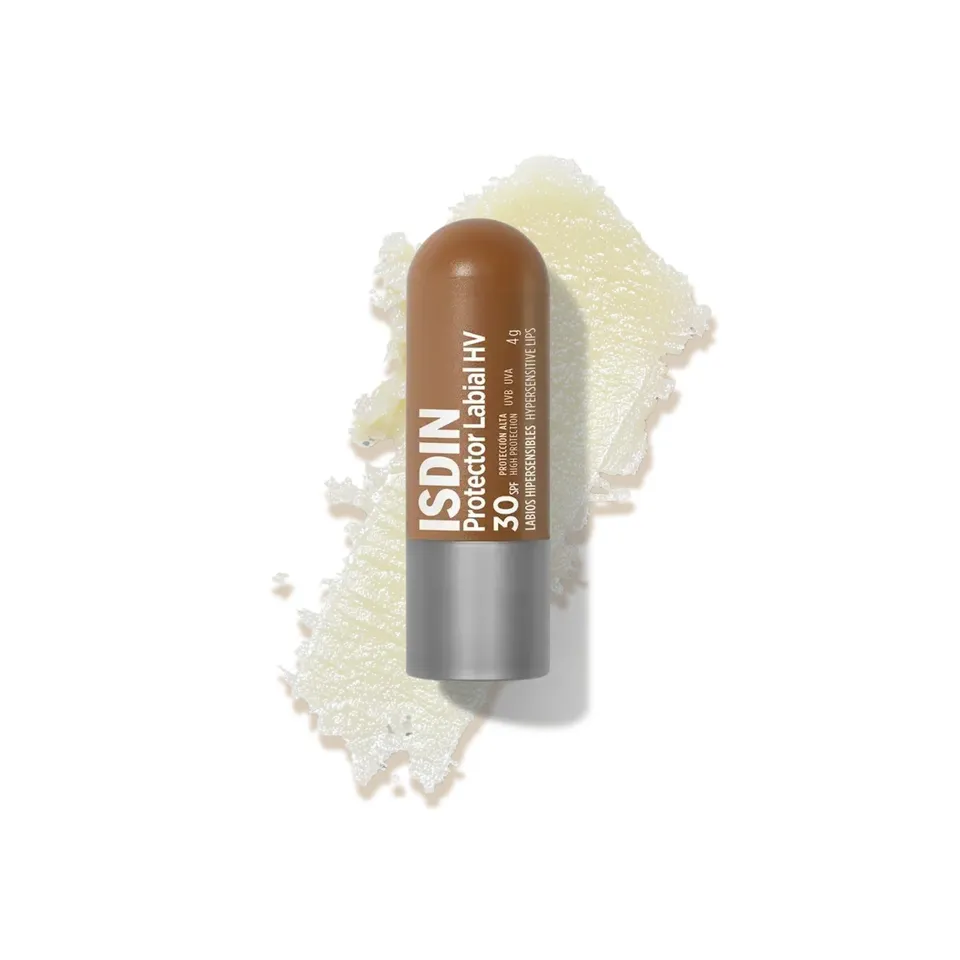 isdin-protector-labial-hv-spf-30-b-lsamo-sin-color-para-labios-hipersensibles-al image 1